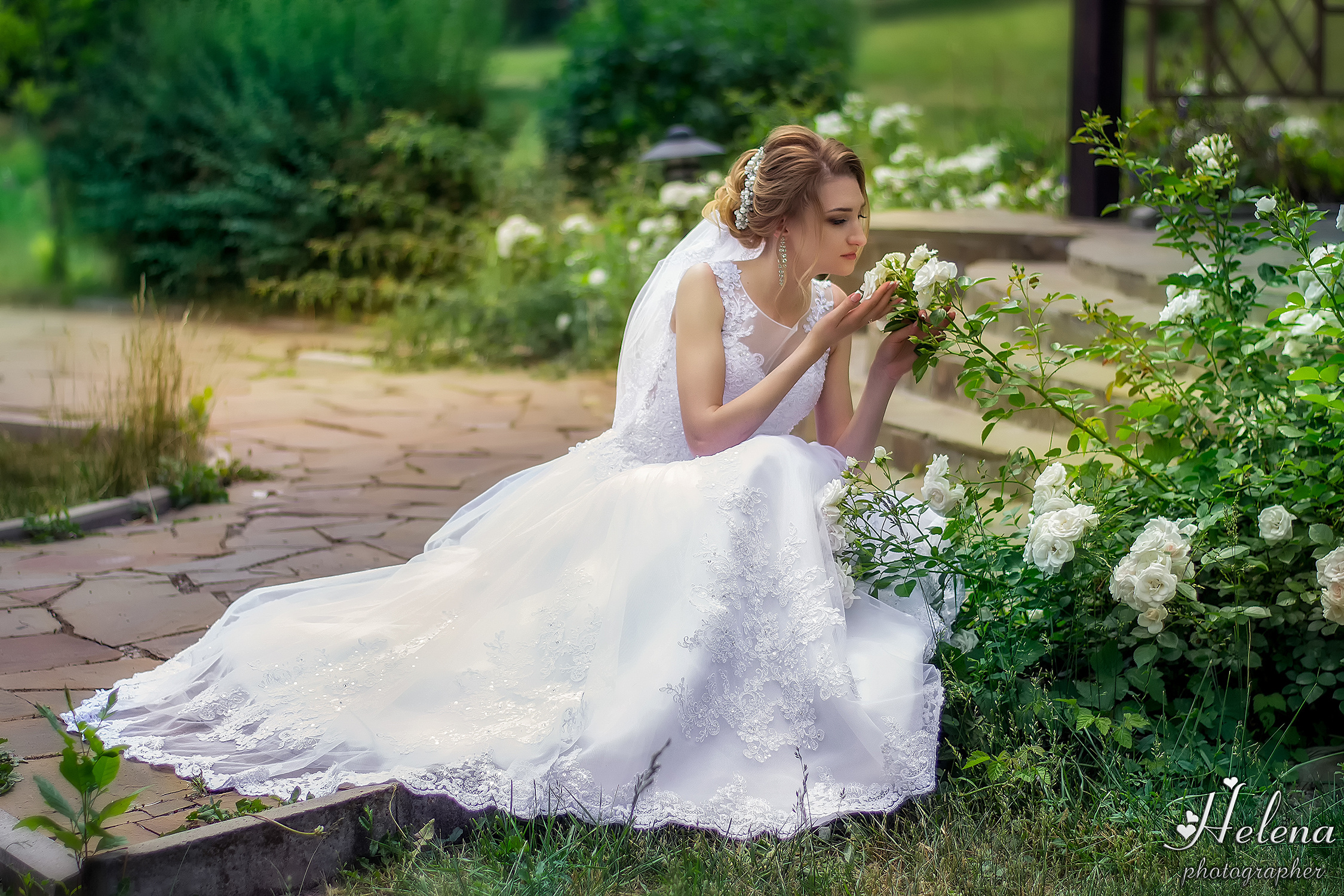 Летняя свадебная фотосессия. Фотограф в Одессе, Киеве, Донецке Helena