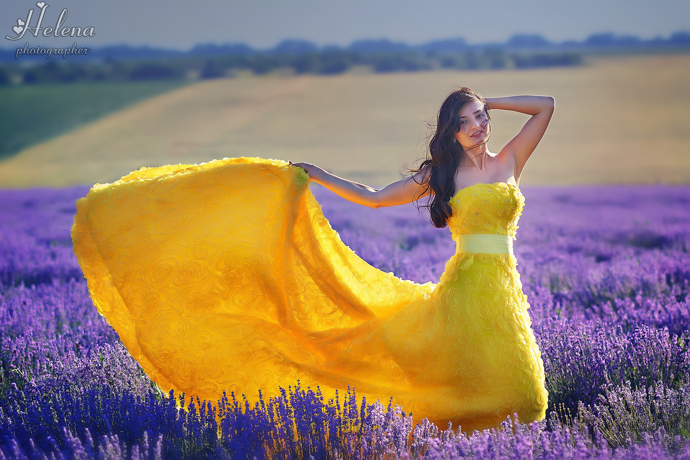 Фотосессия ьеременности в лаванде. Фотограф в Одессе, Киеве, Донецке Helena