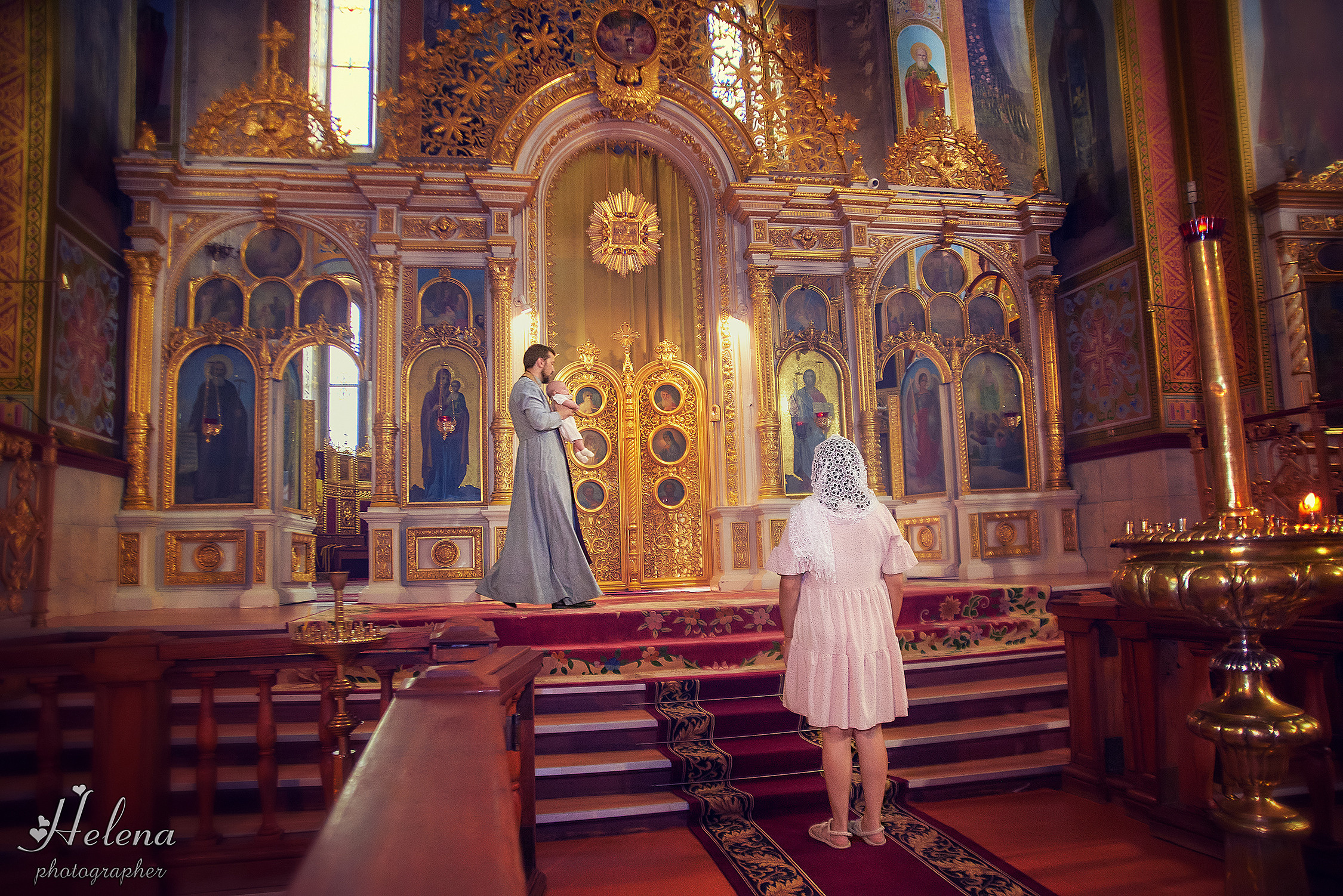 Крещение Давид. Фотограф в Одессе, Киеве, Донецке Helena