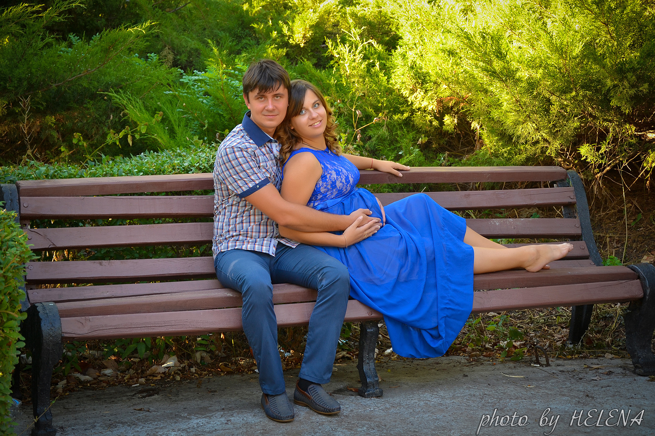Фотосессия в  беременности на природе. Фотограф в Одессе, Киеве, Донецке Helena
