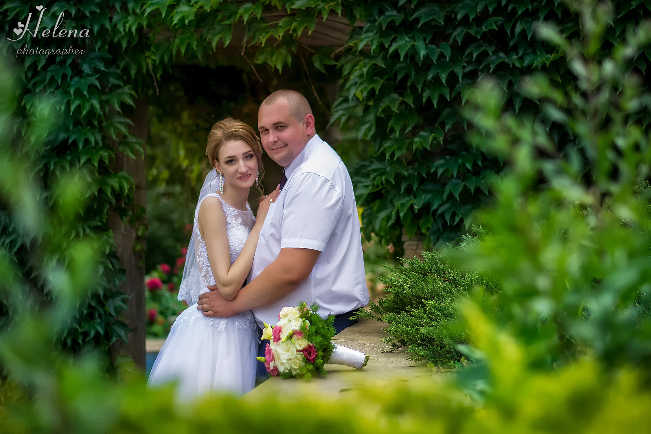 Летняя свадебная фотосессия. Фотограф в Одессе, Киеве, Донецке Helena