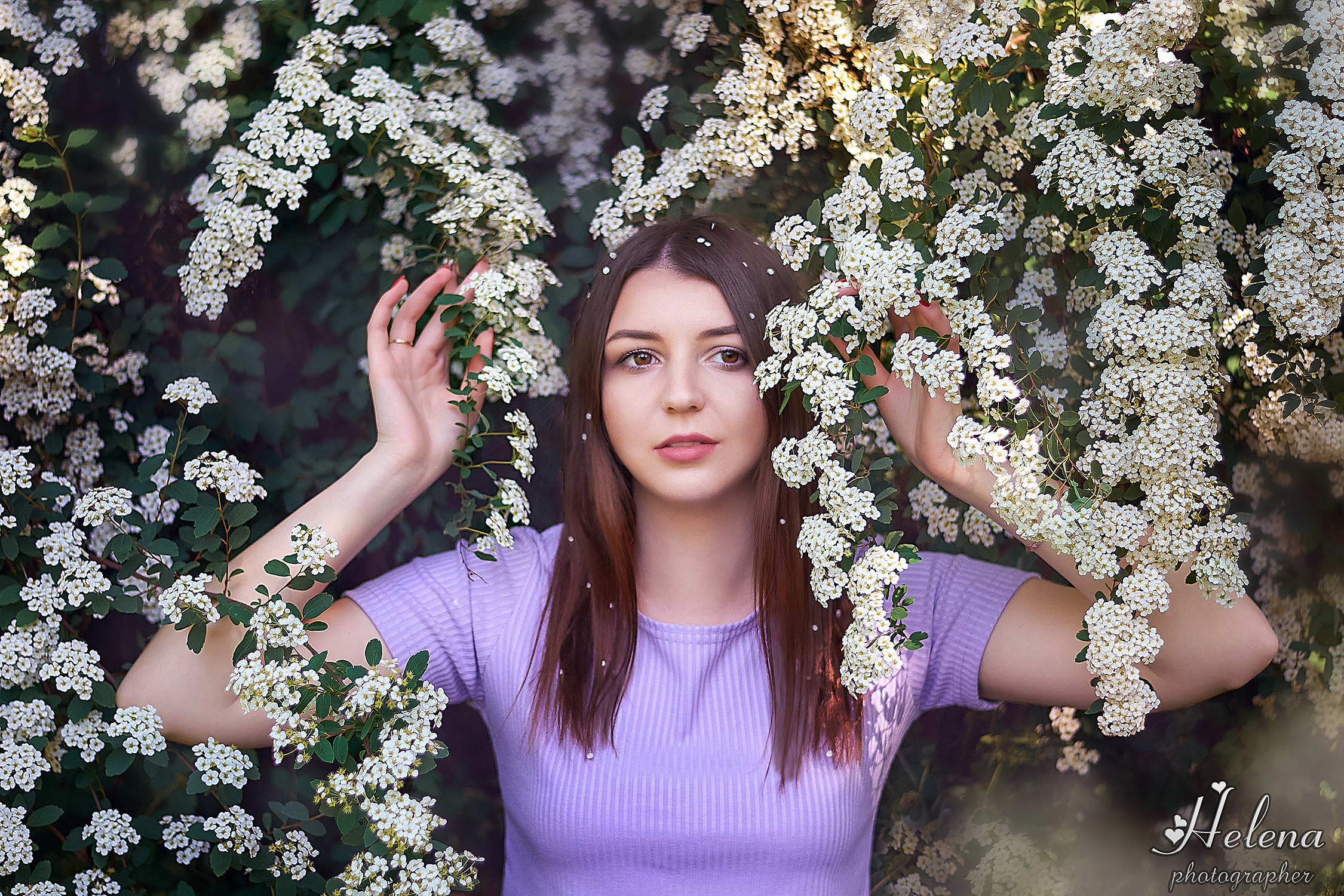 Весенняя фотопрогулка с Ариной. Фотограф в Одессе, Киеве, Донецке Helena