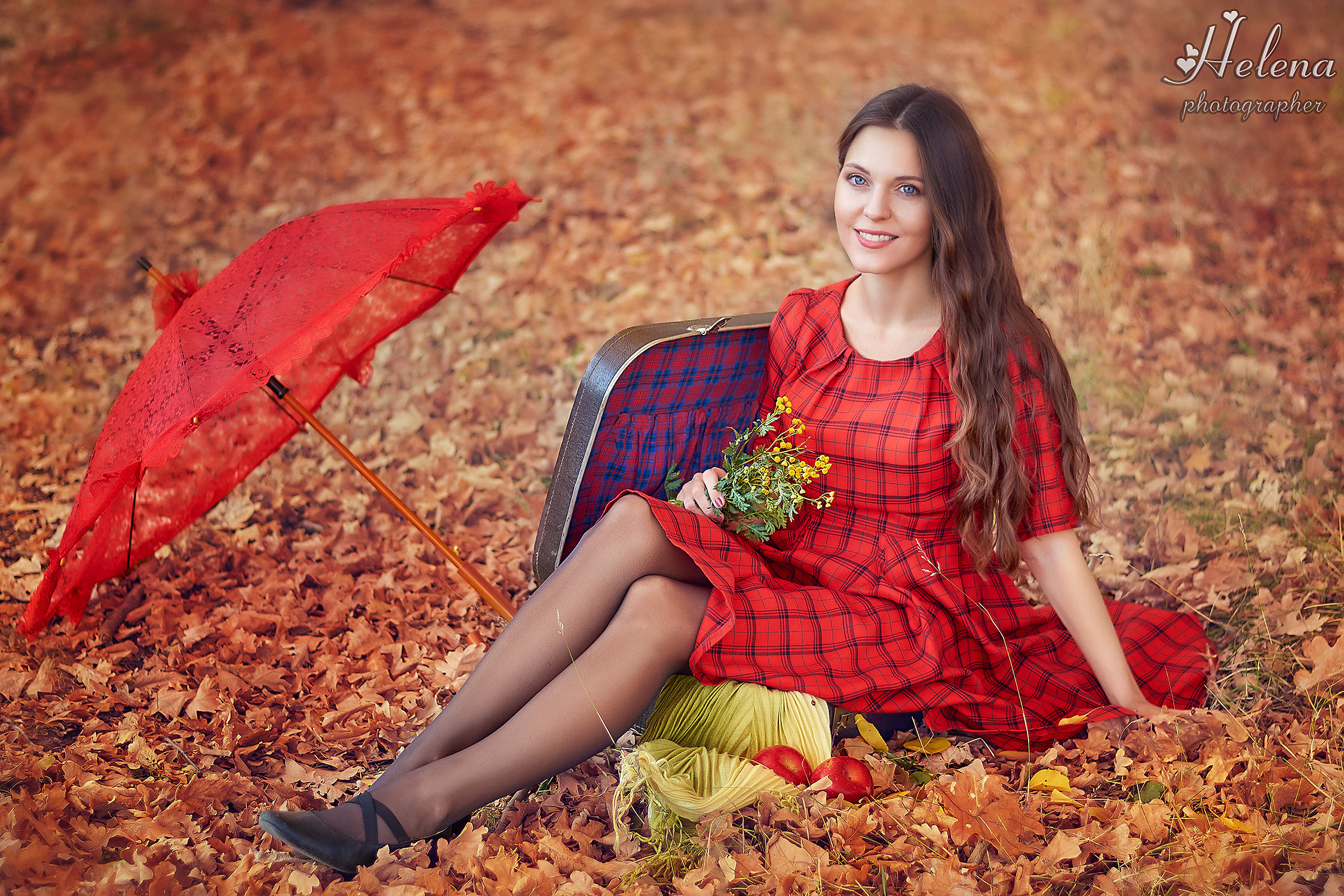 Девушка-осень Диана. Фотограф в Одессе, Киеве, Донецке Helena