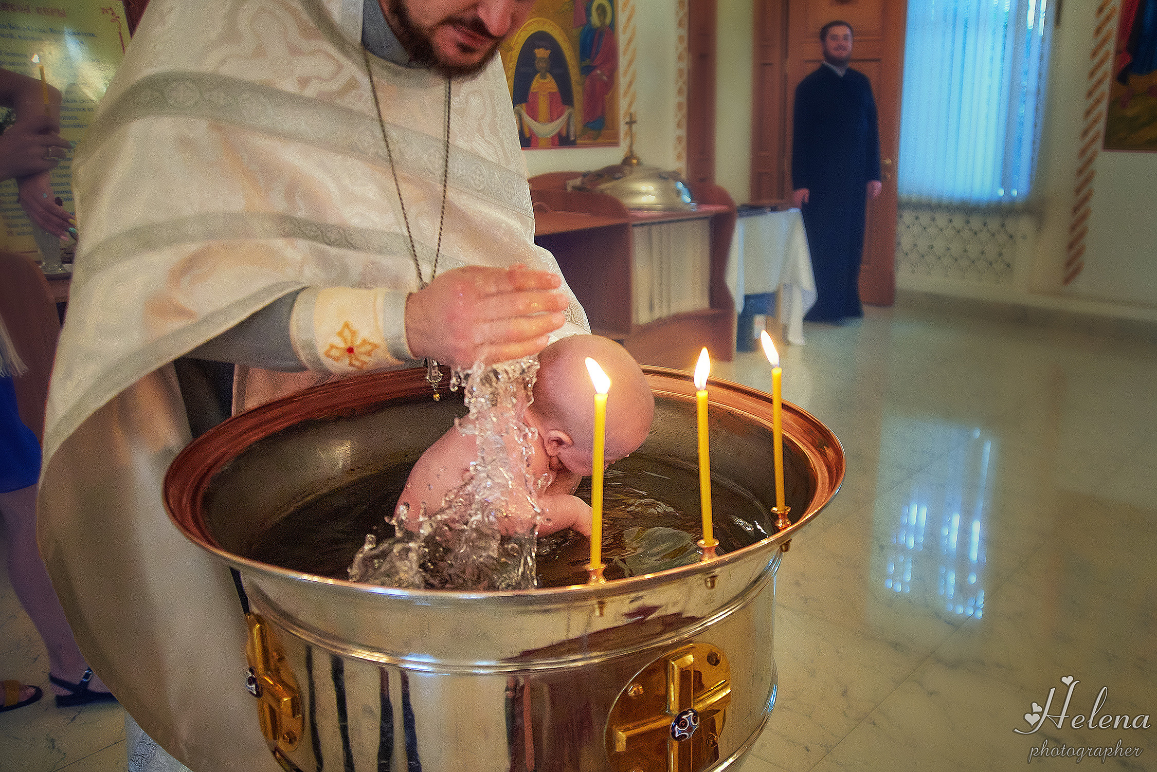 Крещение Давид. Фотограф в Одессе, Киеве, Донецке Helena