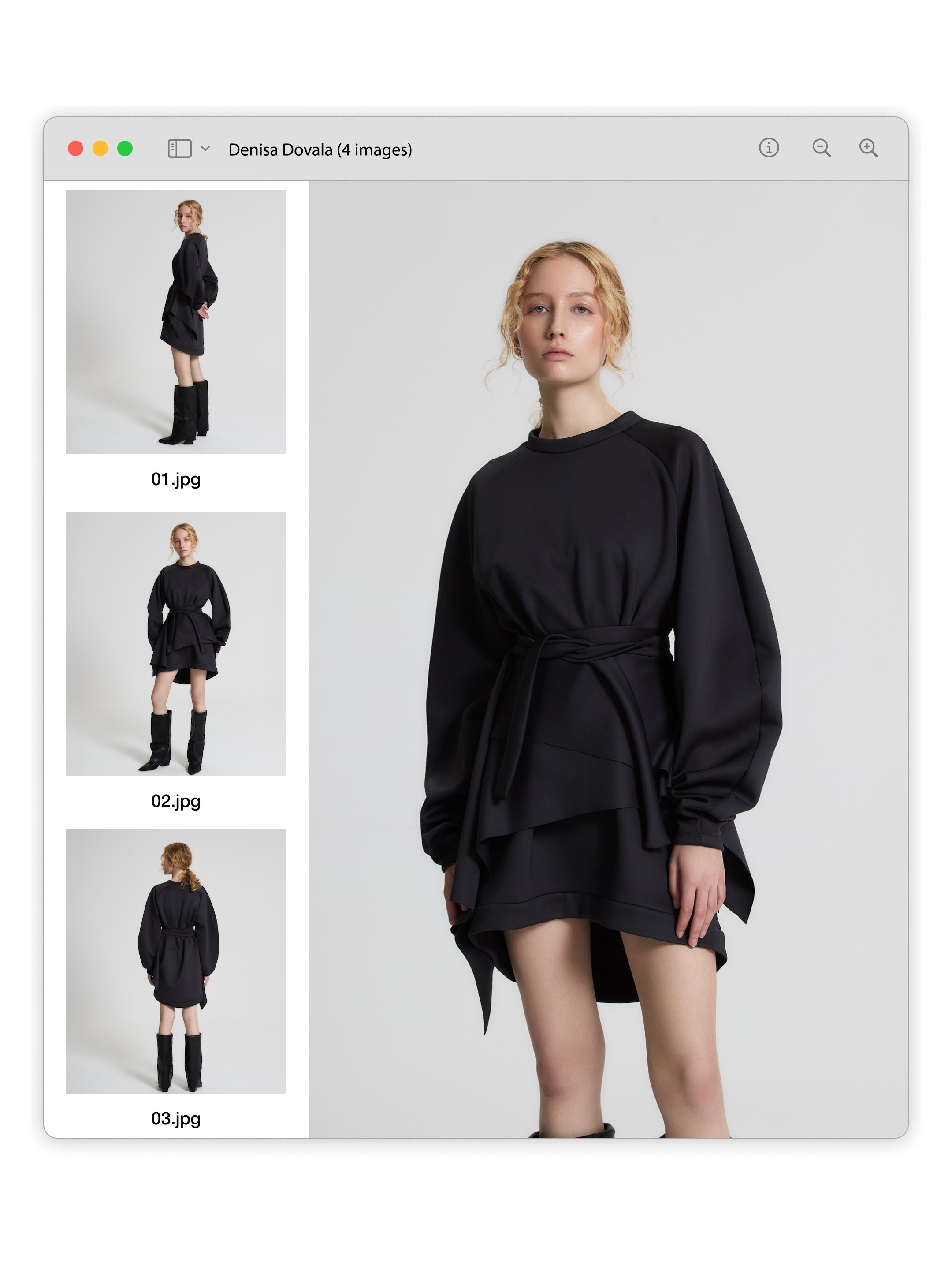 Denisa Dodala F/W 26. Modni fotograf Praha Oksana Slyvchuk