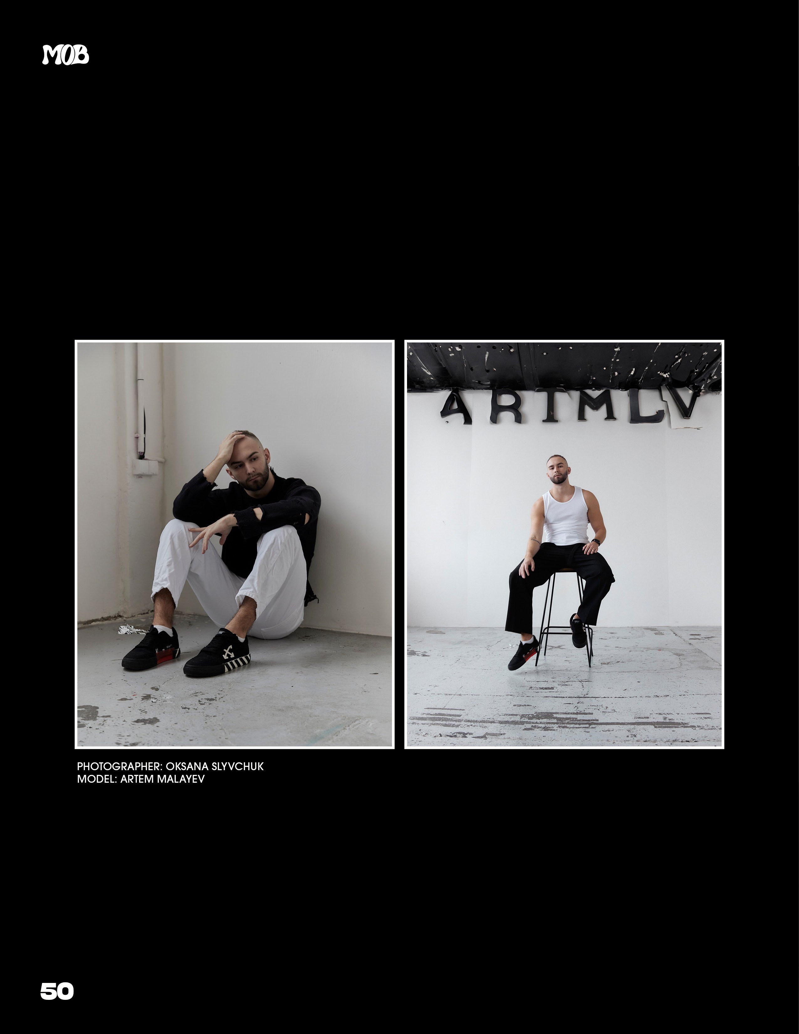 MOB magazine 2023. Modni fotograf Praha Oksana Slyvchuk