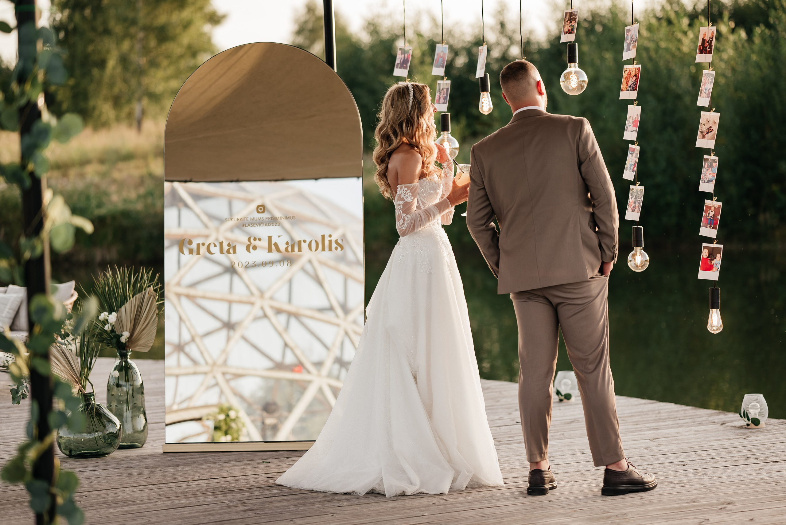 Karolis ir Greta. Vestuvių nuotraukos ir video Lietuvoje