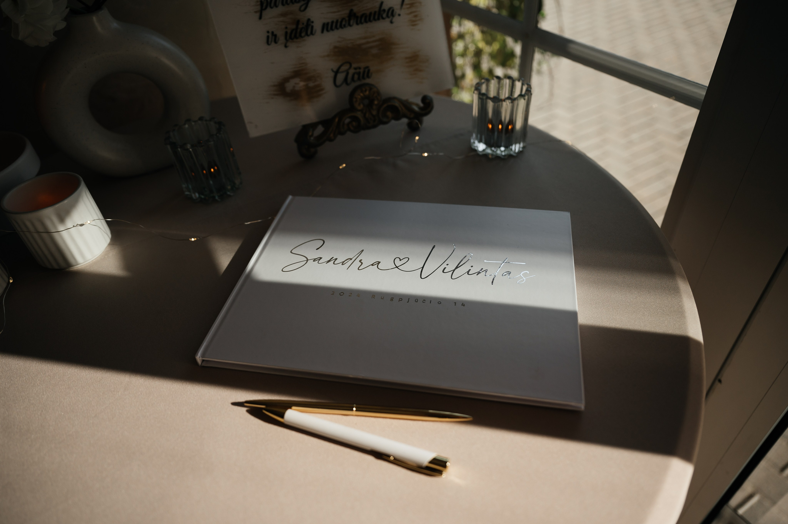 Vilintas ir Sandra. Vestuvių nuotraukos ir video Lietuvoje