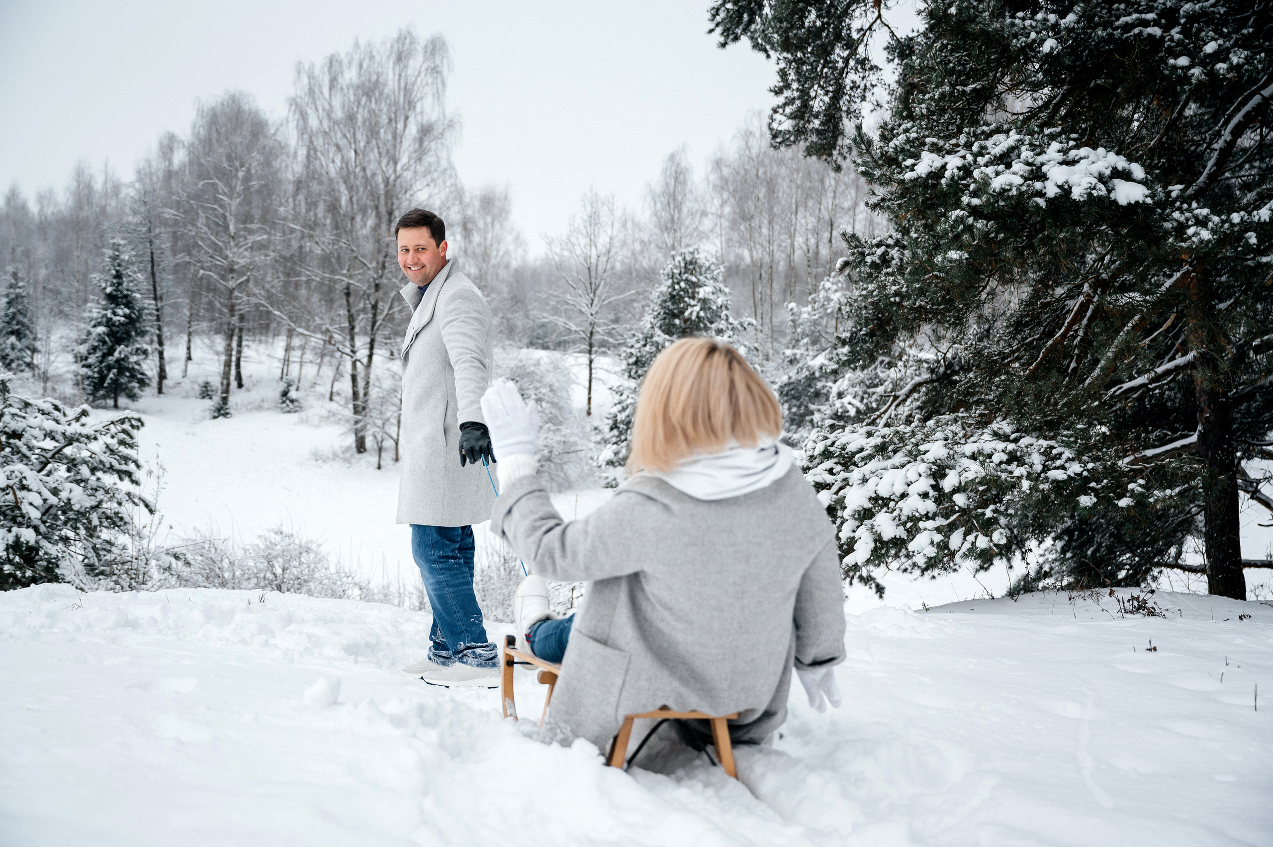 Žiemos pasaka. Vestuvių VIDEO ir FOTO komanda