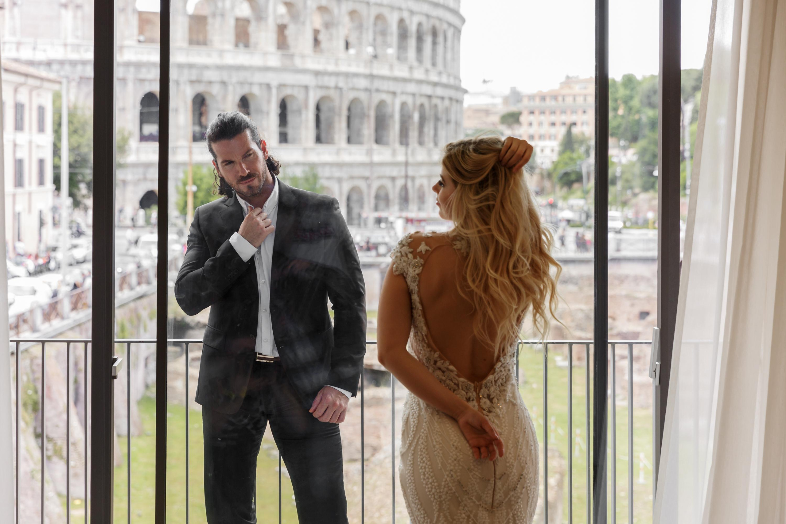 Wedding Antuanetta and Jack in Roma. Весільний та сімейний фотограф в Данії Вячеслав Логвинюк