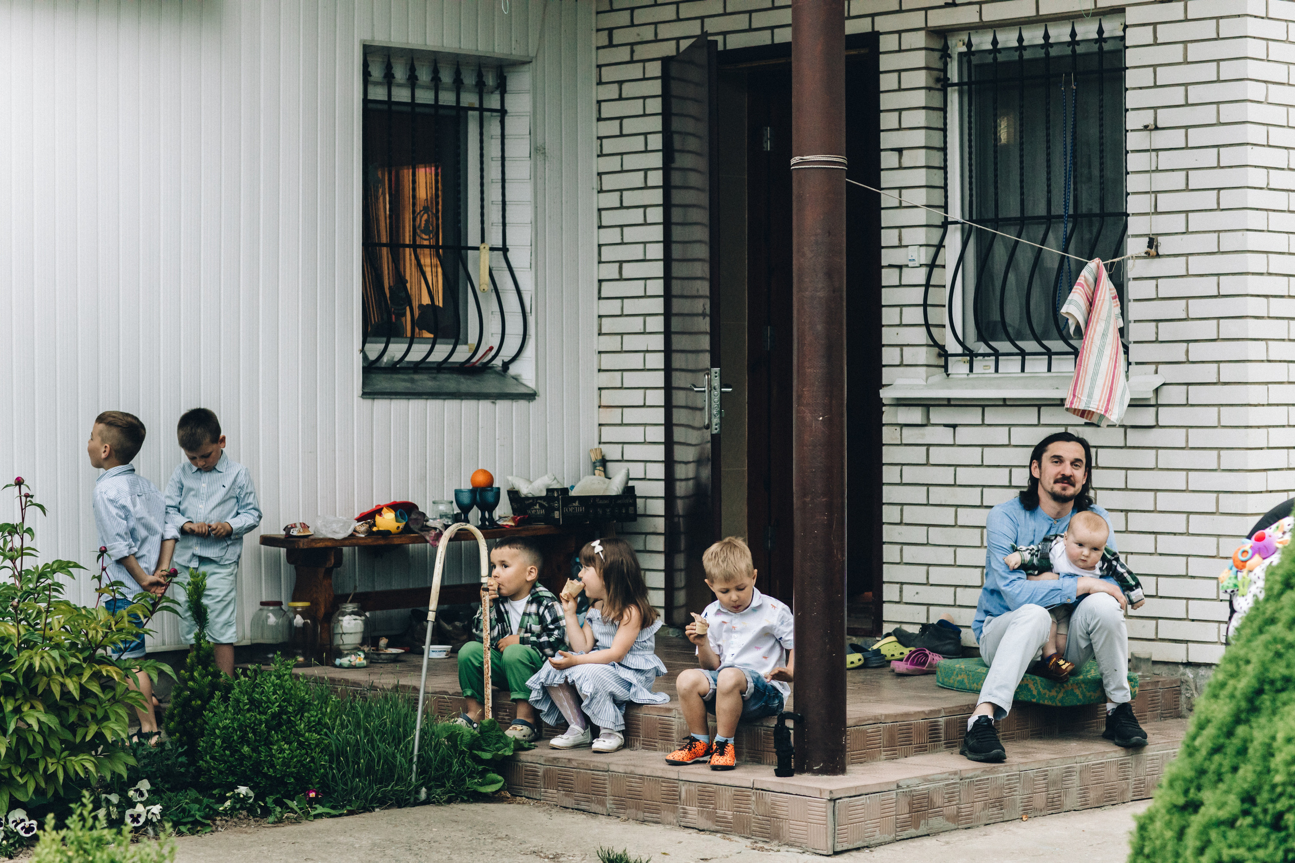 Велика і дружня родина. Весільний та сімейний фотограф в Данії Вячеслав Логвинюк