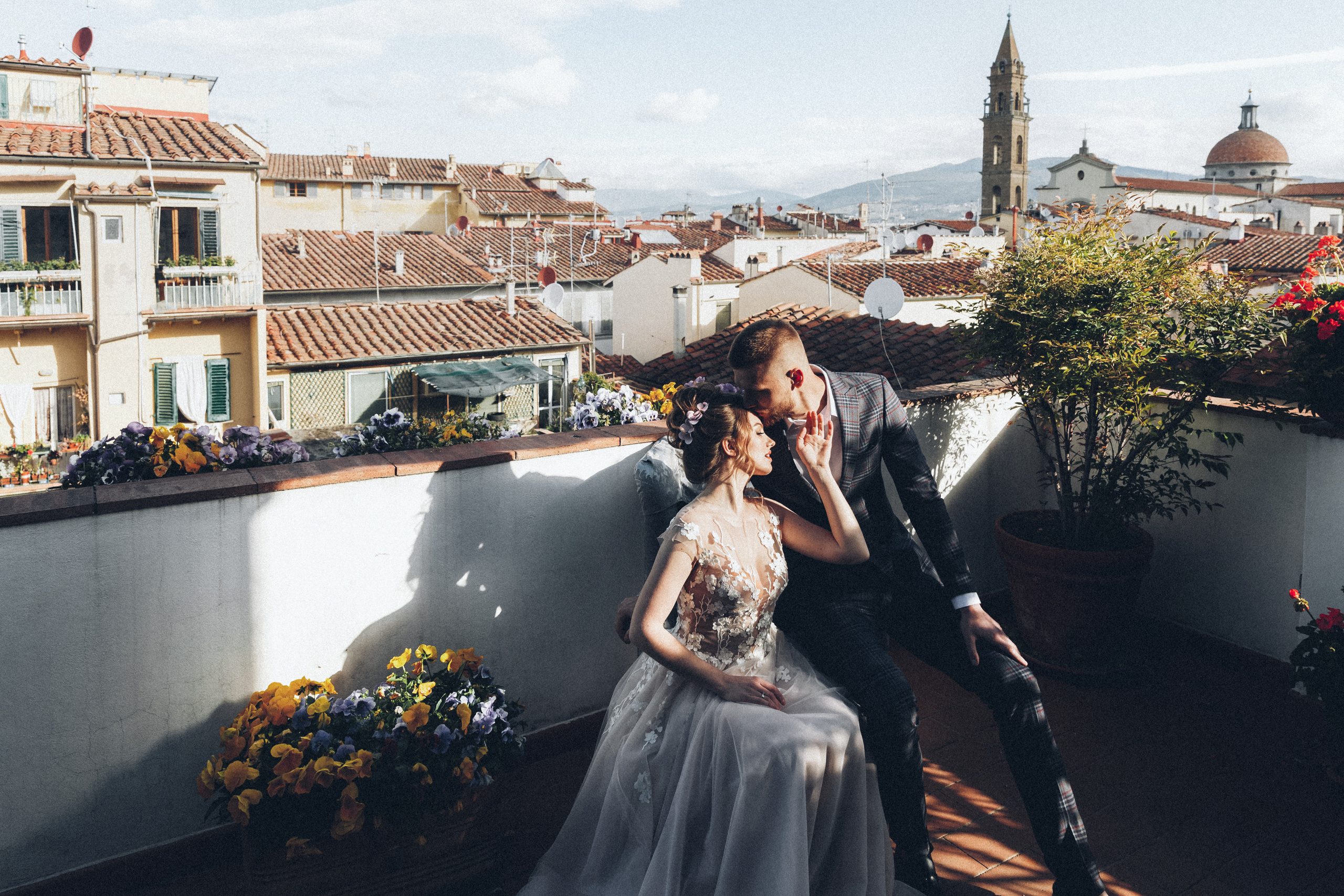 Флоренція. Весільна прогулянка Даші та Олександра. Весільний та сімейний фотограф в Данії Вячеслав Логвинюк