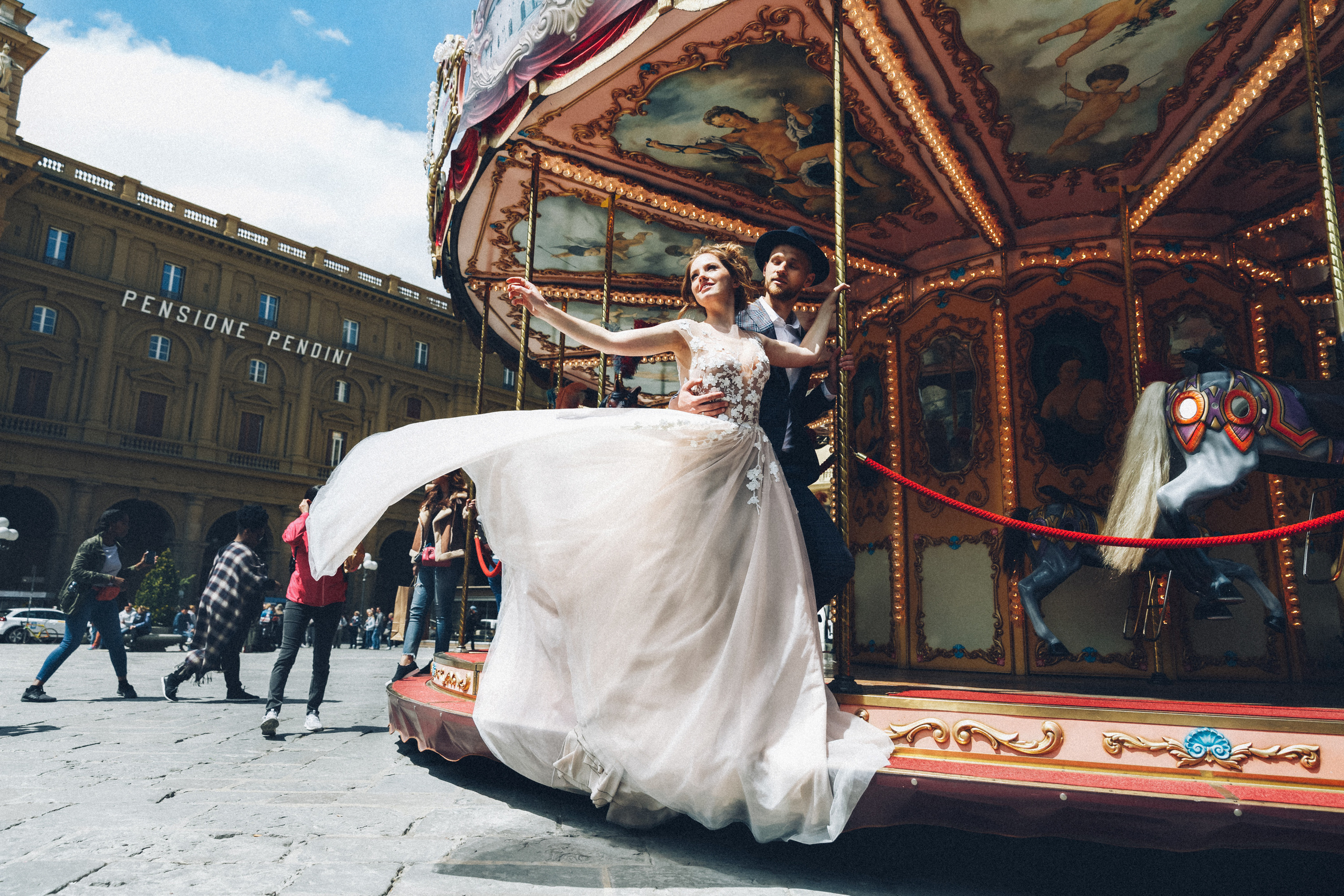 Флоренція. Весільна прогулянка Даші та Олександра. Весільний та сімейний фотограф в Данії Вячеслав Логвинюк