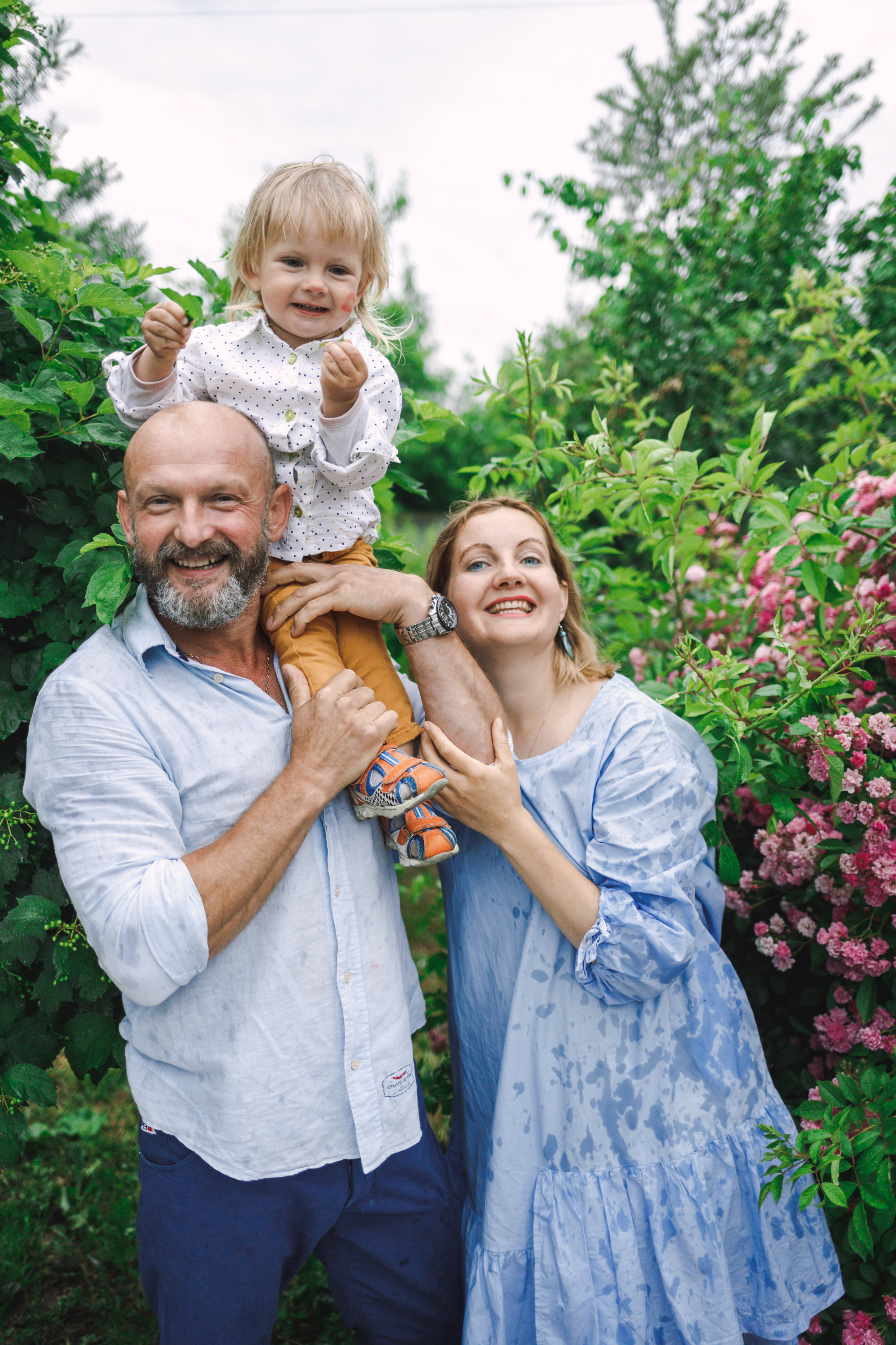 Літній дощ - не завада фотосесії. Весільний та сімейний фотограф в Данії Вячеслав Логвинюк