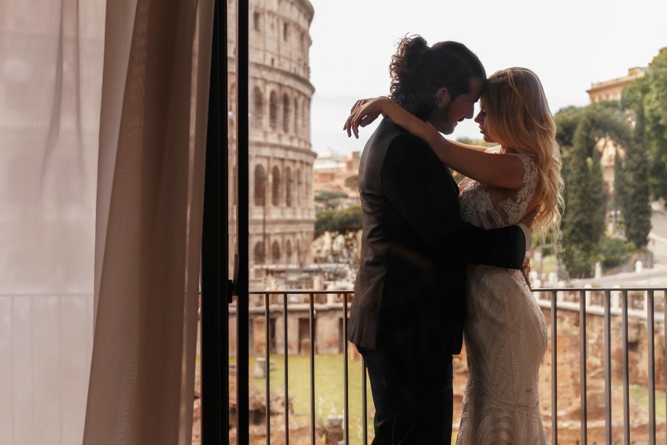 Wedding Antuanetta and Jack in Roma. Весільний та сімейний фотограф в Данії Вячеслав Логвинюк