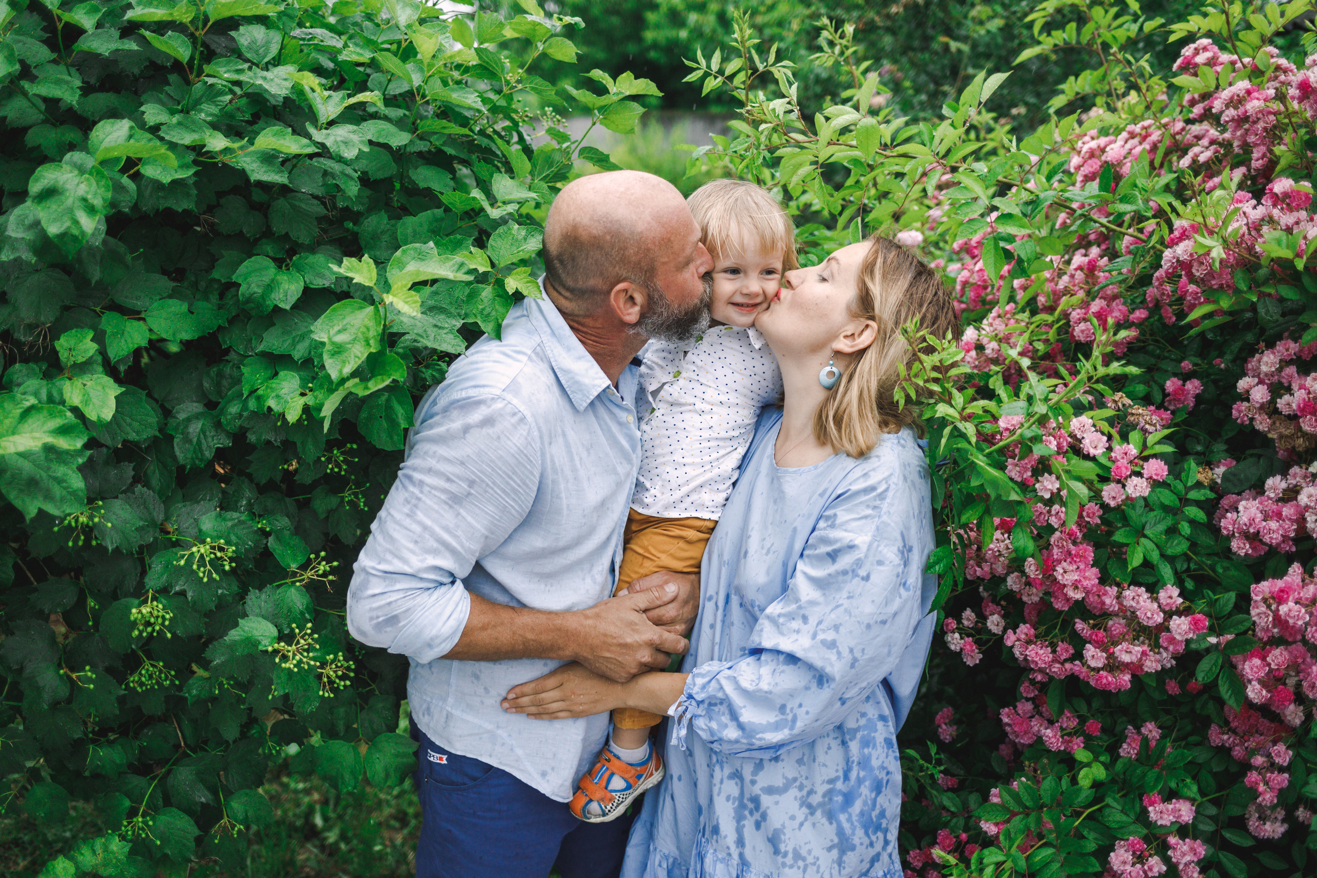 Літній дощ - не завада фотосесії. Весільний та сімейний фотограф в Данії Вячеслав Логвинюк