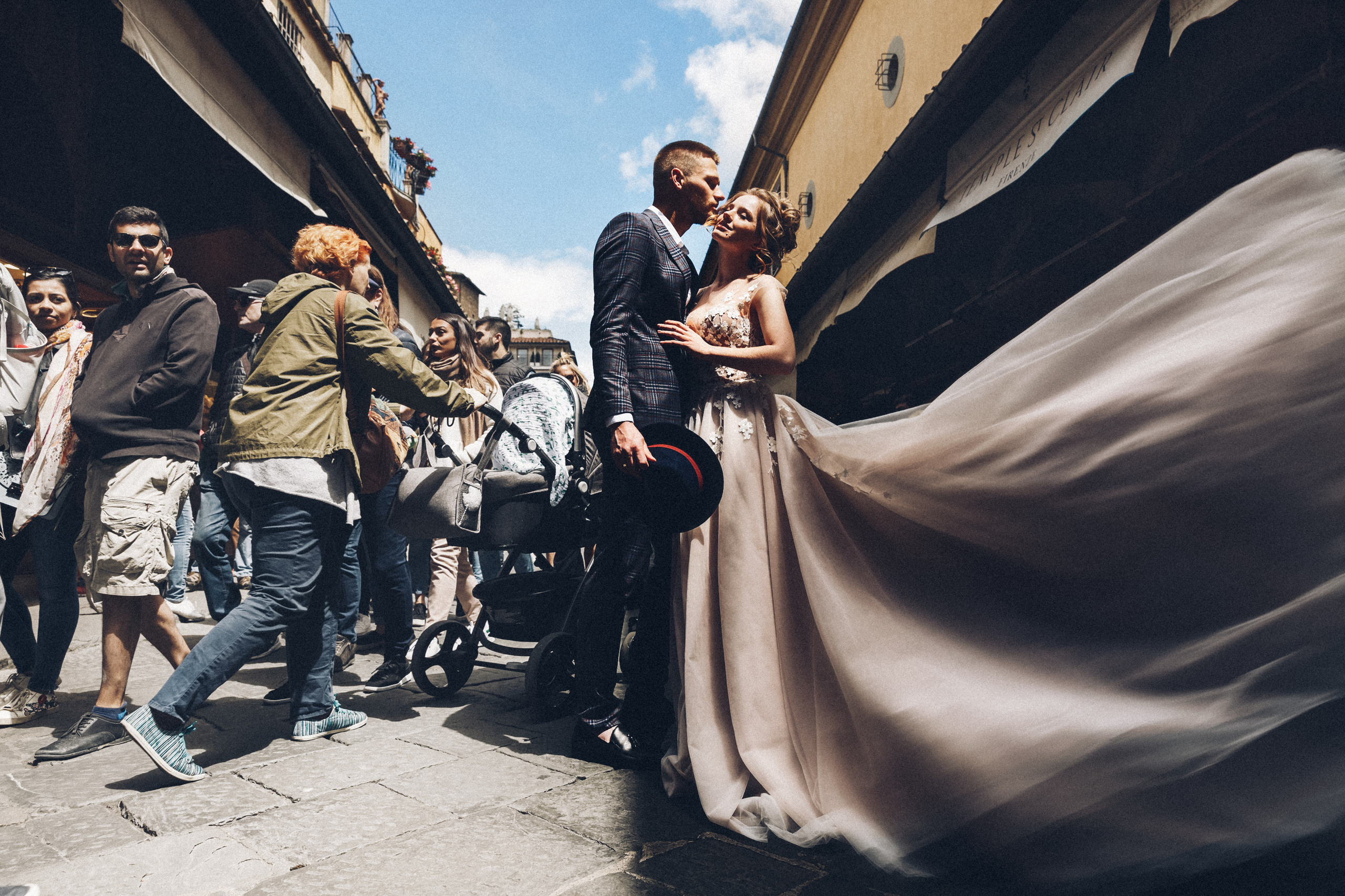 Флоренція. Весільна прогулянка Даші та Олександра. Весільний та сімейний фотограф в Данії Вячеслав Логвинюк