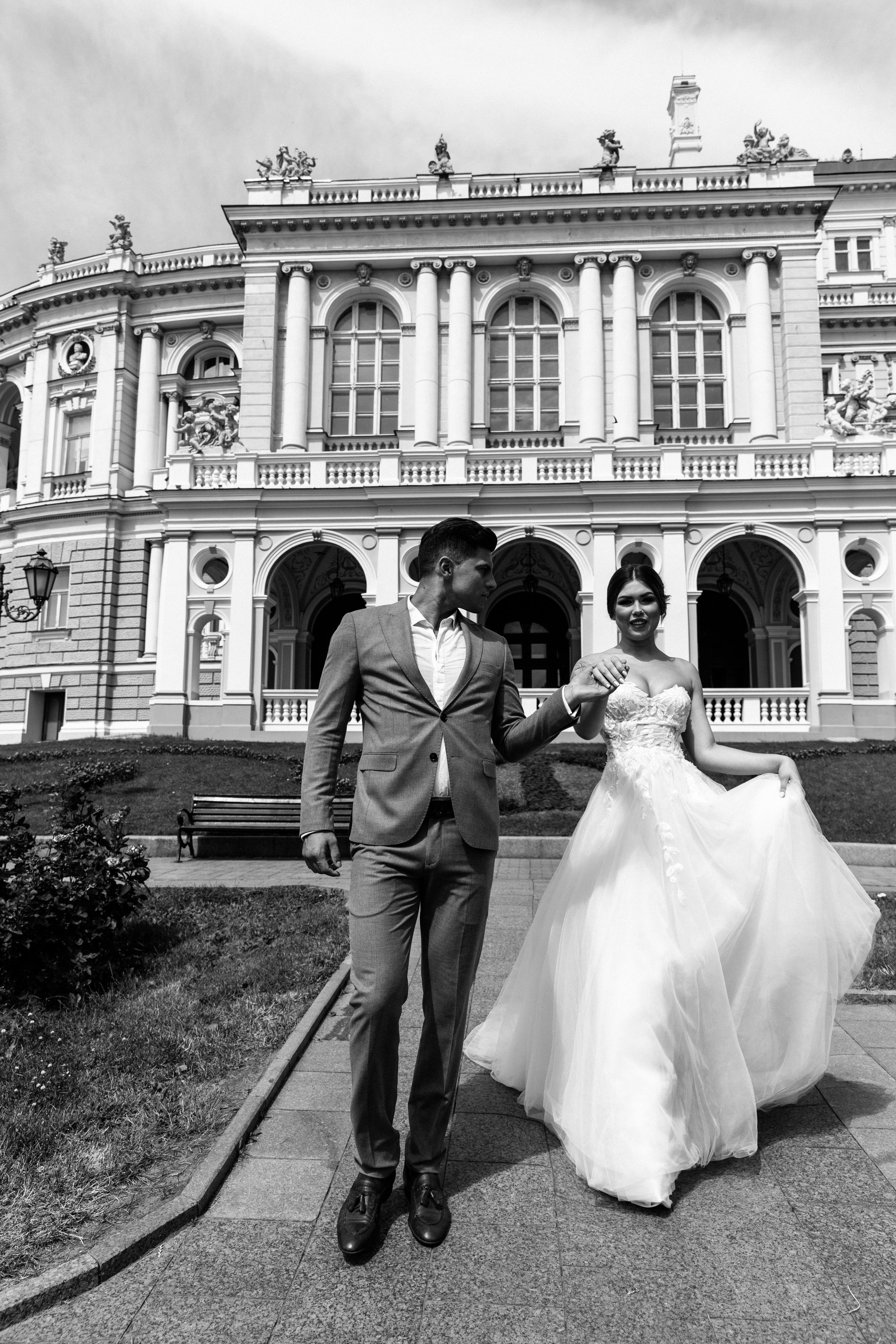 Весільна прогулянка по спекотній Одесі. Весільний та сімейний фотограф в Данії Вячеслав Логвинюк