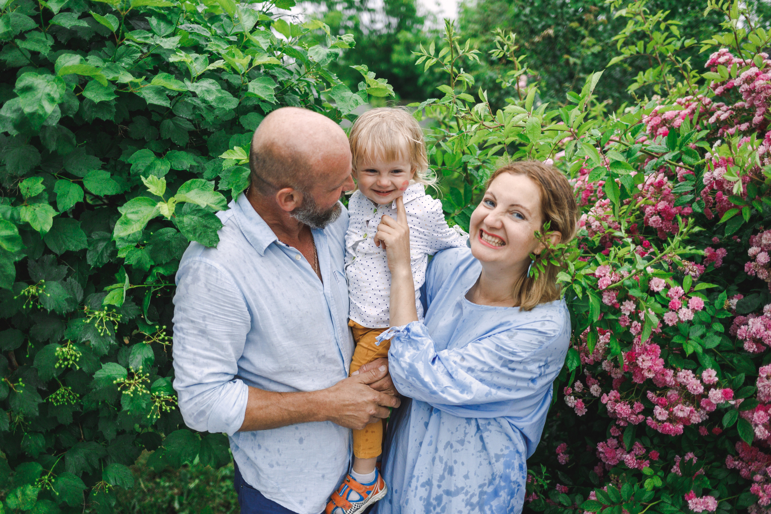Літній дощ - не завада фотосесії. Весільний та сімейний фотограф в Данії Вячеслав Логвинюк