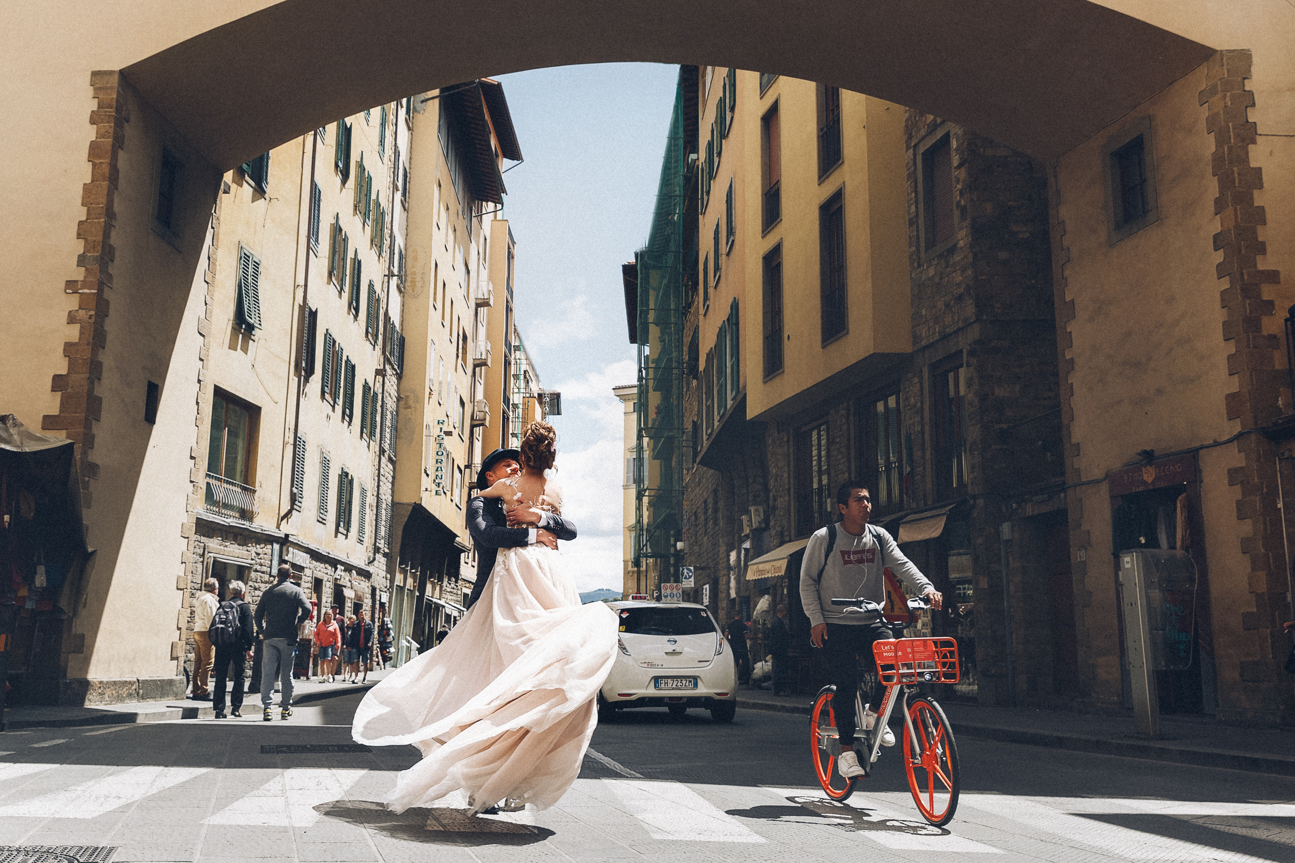 Флоренція. Весільна прогулянка Даші та Олександра. Весільний та сімейний фотограф в Данії Вячеслав Логвинюк