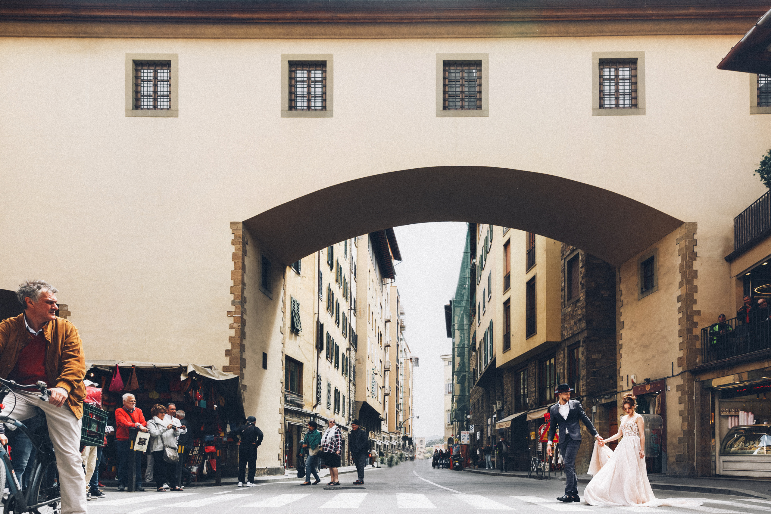 Флоренція. Весільна прогулянка Даші та Олександра. Весільний та сімейний фотограф в Данії Вячеслав Логвинюк