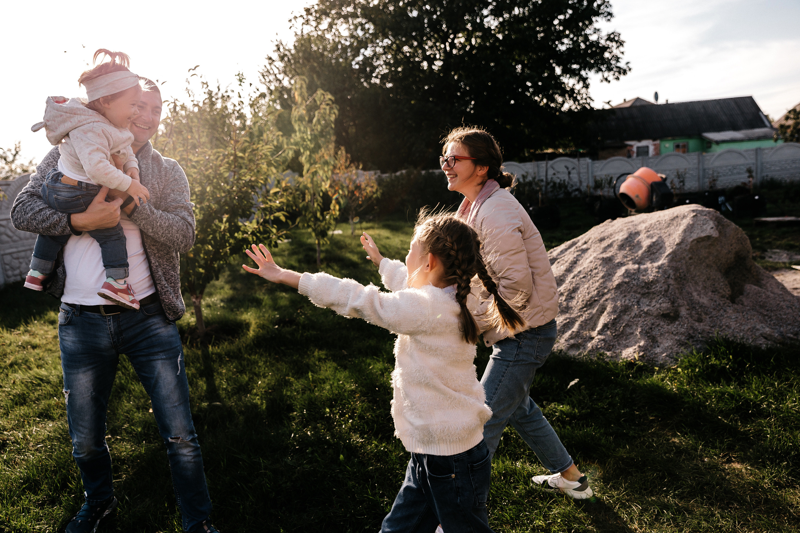 Аня, Віталік, Маргарита і Аріна. Весільний та сімейний фотограф в Данії Вячеслав Логвинюк
