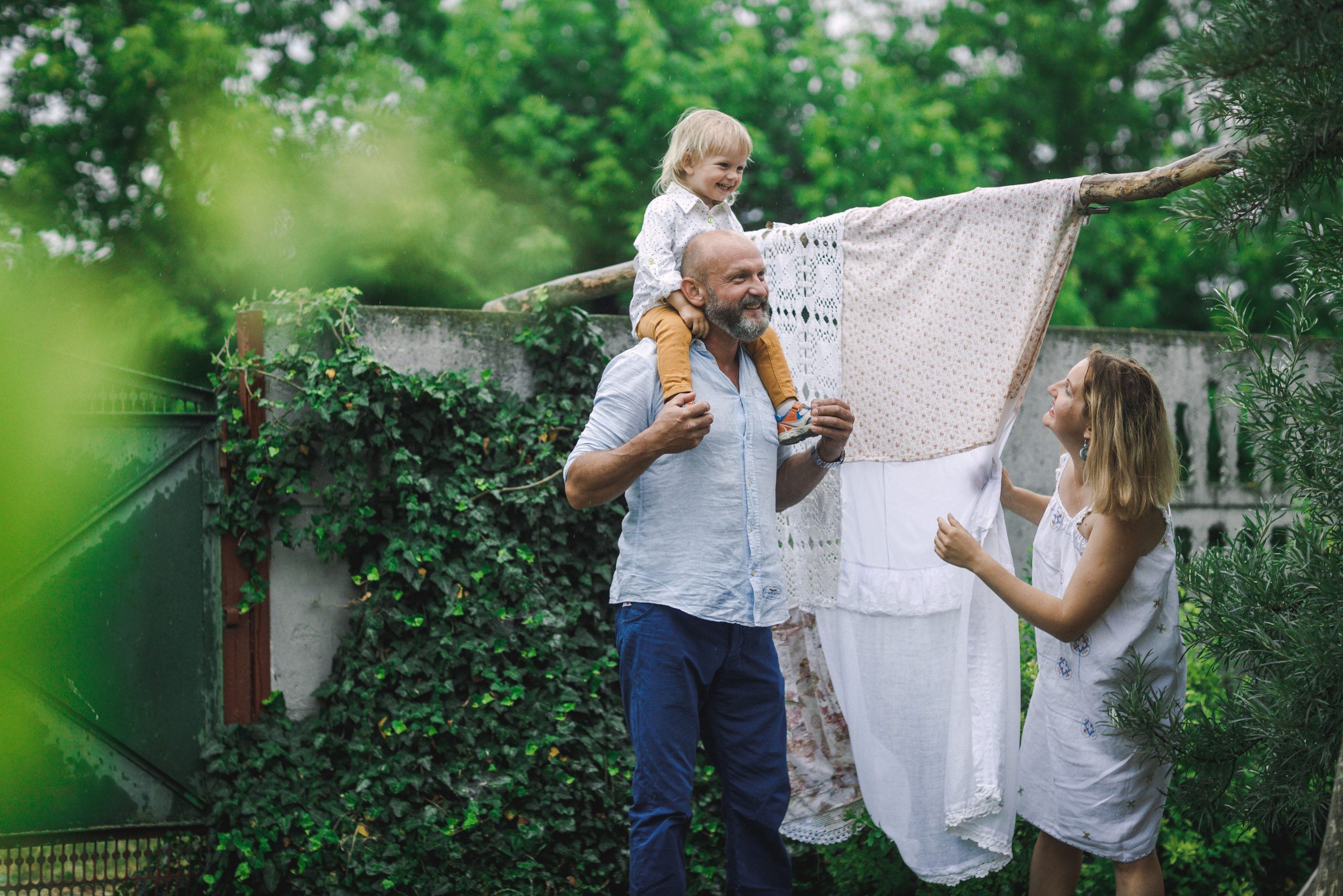 Літній дощ - не завада фотосесії. Весільний та сімейний фотограф в Данії Вячеслав Логвинюк