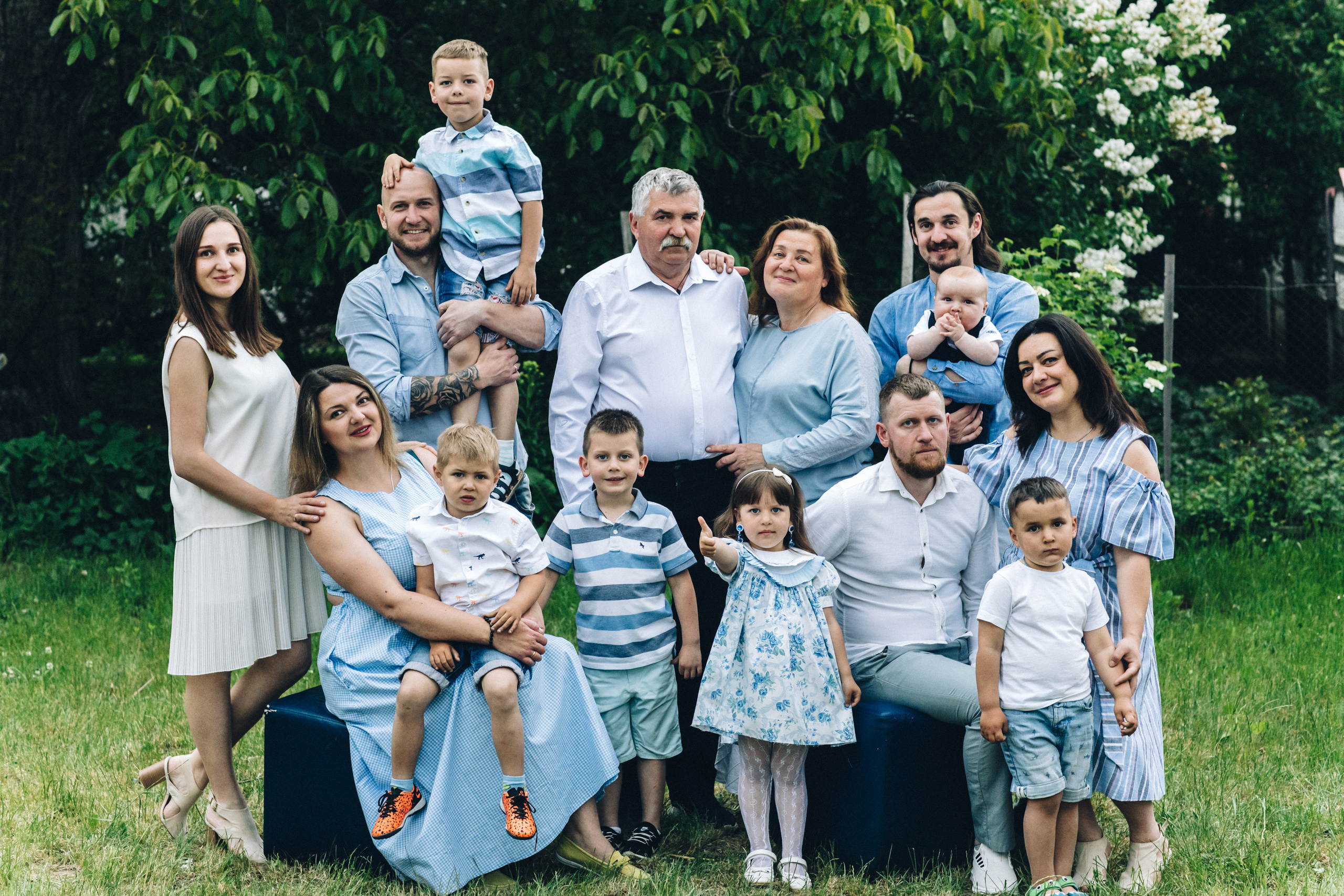 Велика і дружня родина. Весільний та сімейний фотограф в Данії Вячеслав Логвинюк