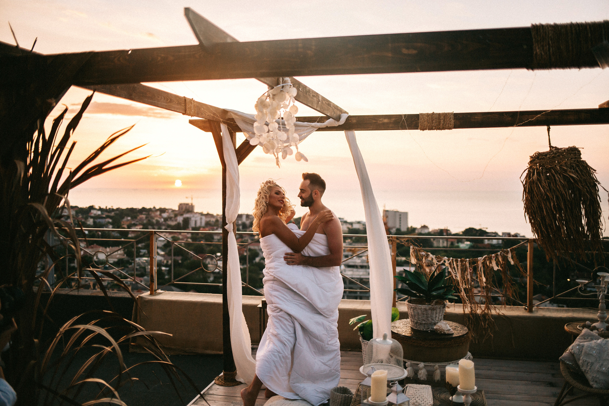 Весілля на одеському даху. Весільний та сімейний фотограф в Данії Вячеслав Логвинюк