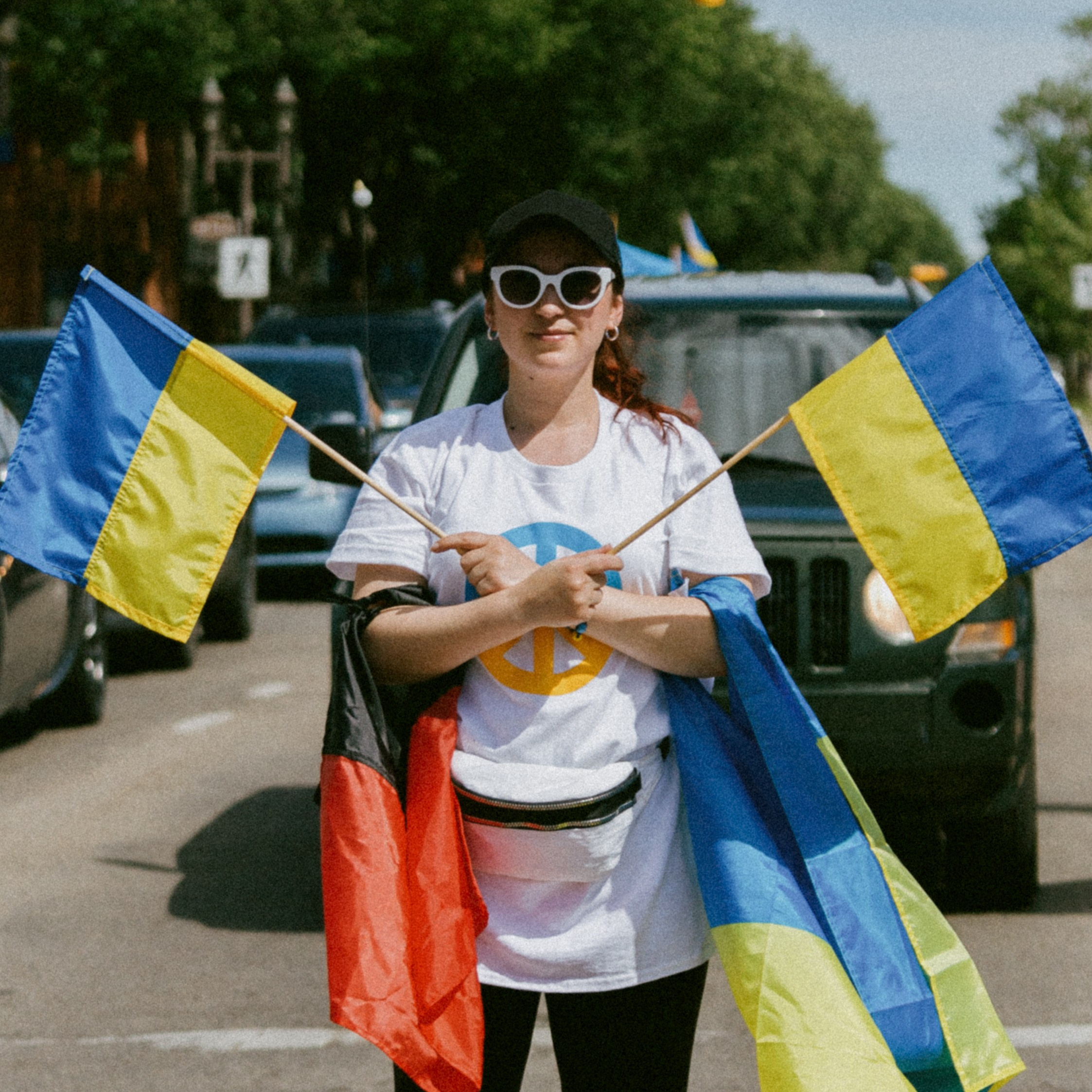 Russia is a terrorist state. Photos by Vasilisa Popil