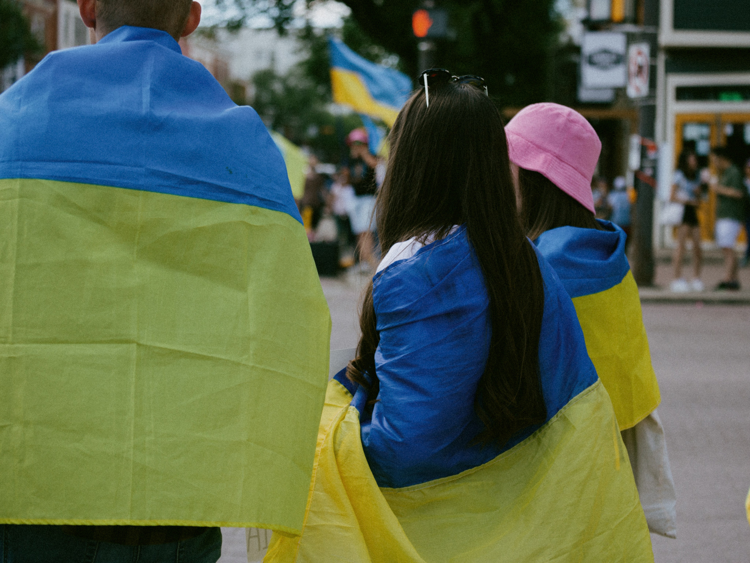 Russia is a terrorist state. Photos by Vasilisa Popil