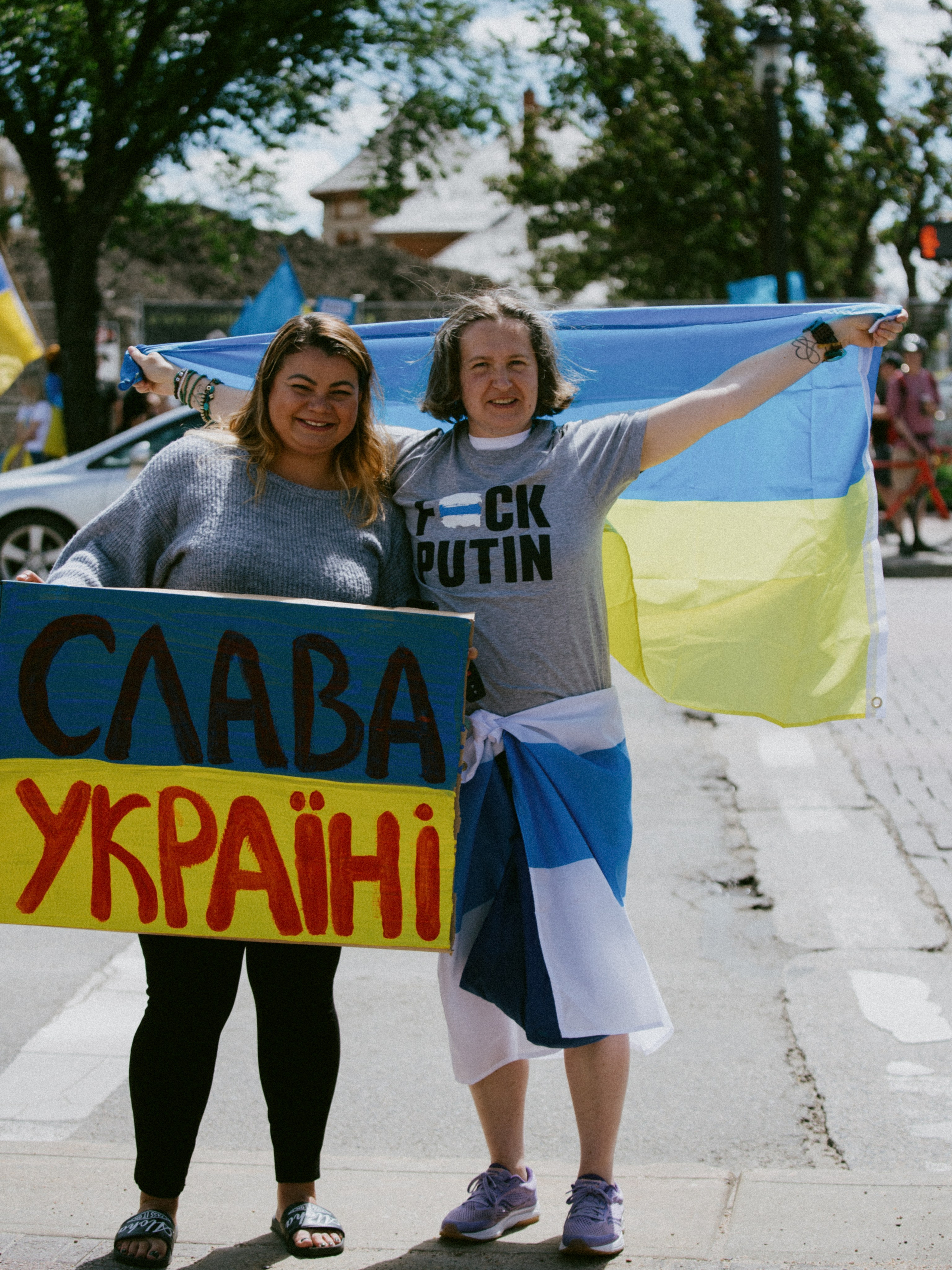 Russia is a terrorist state. Photos by Vasilisa Popil