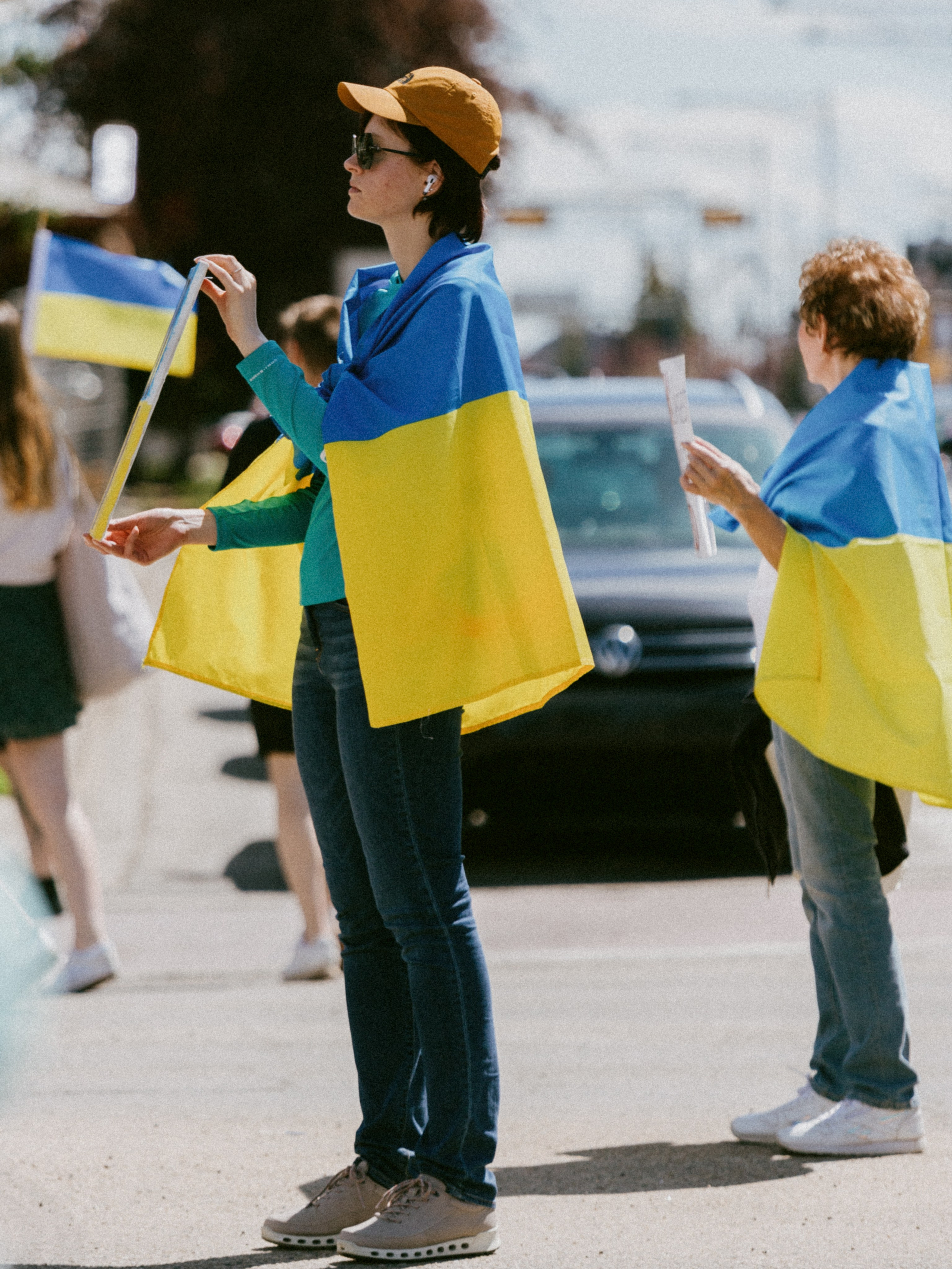 Russia is a terrorist state. Photos by Vasilisa Popil