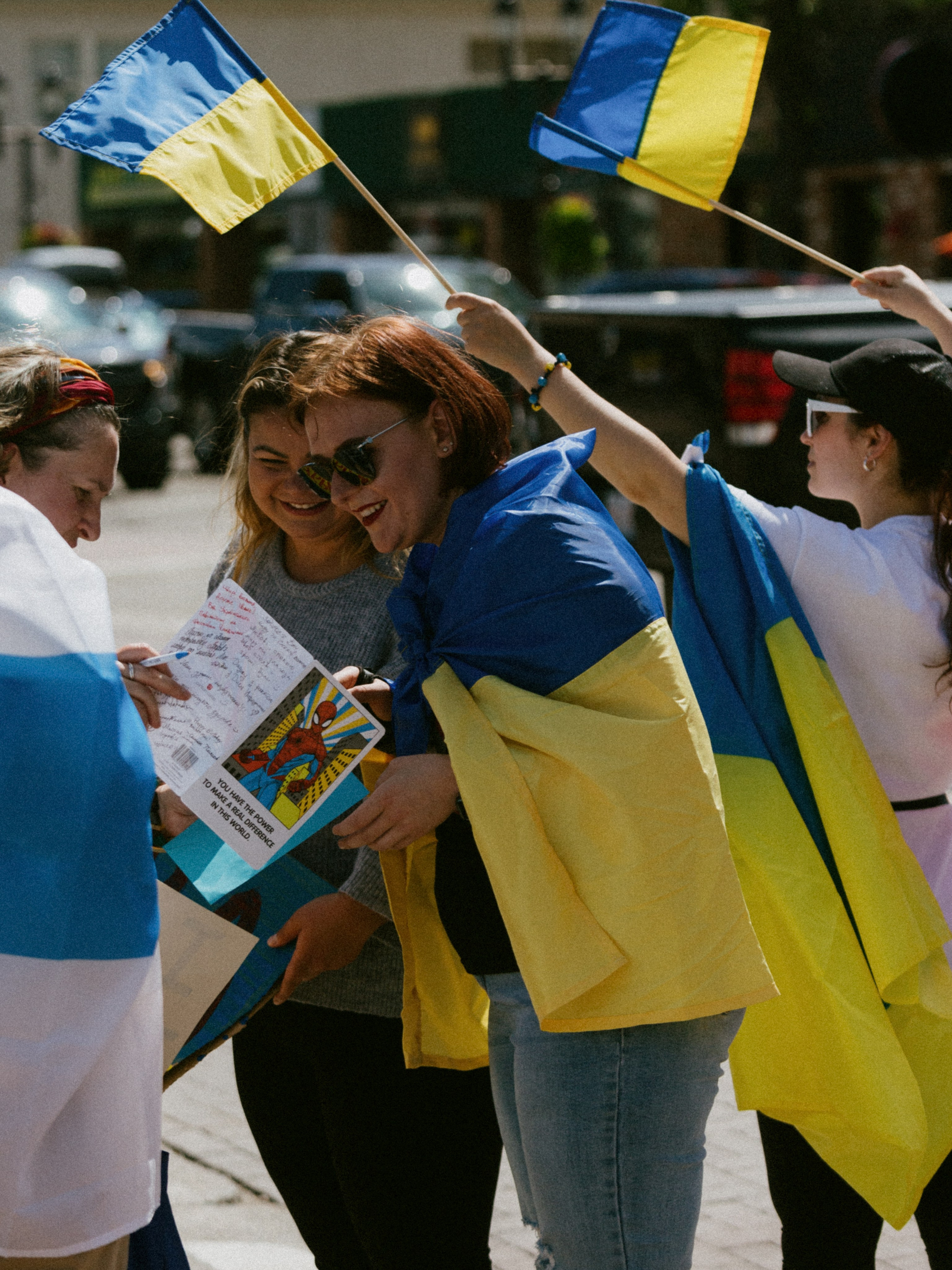 Russia is a terrorist state. Photos by Vasilisa Popil