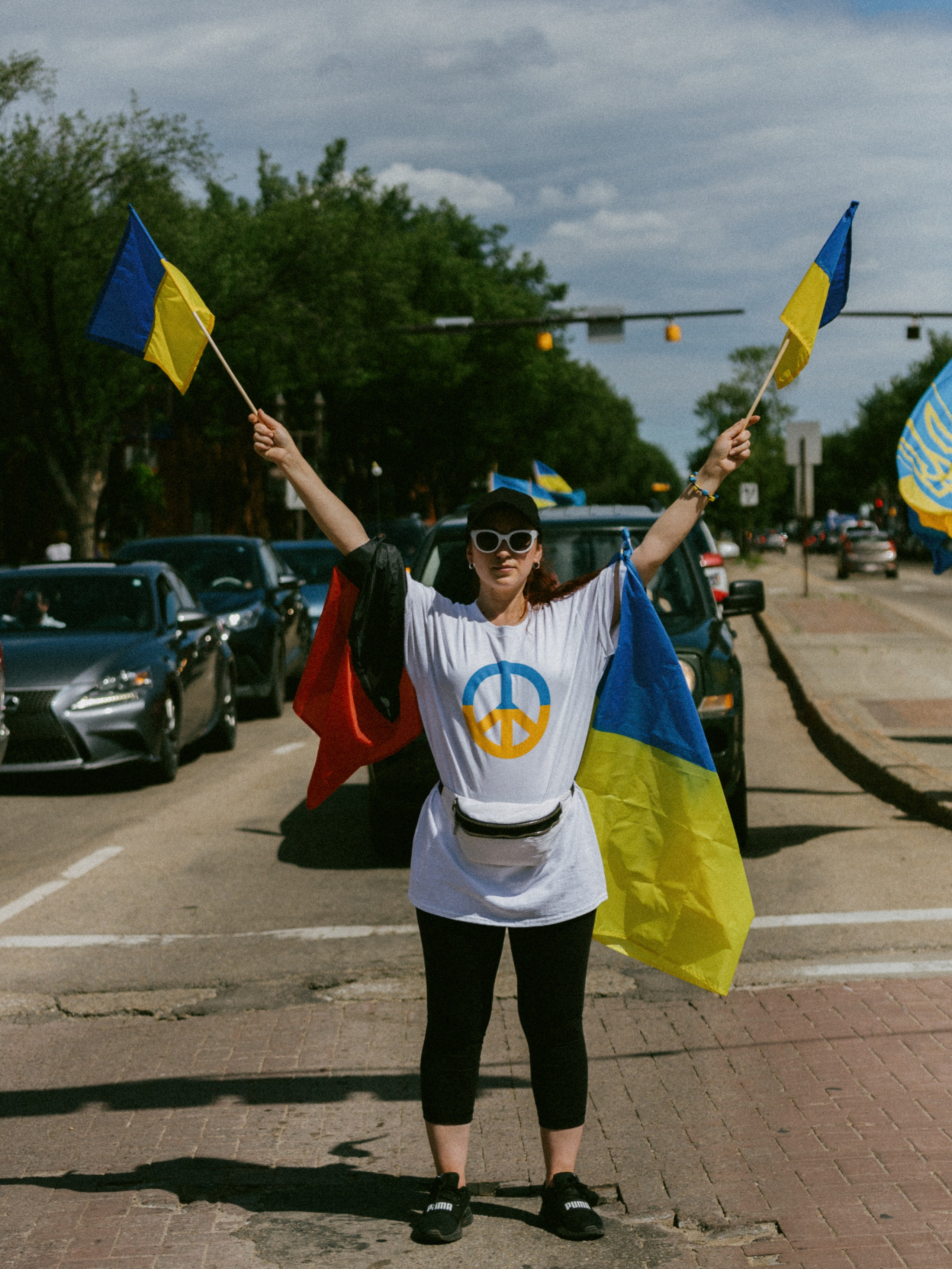 Russia is a terrorist state. Photos by Vasilisa Popil