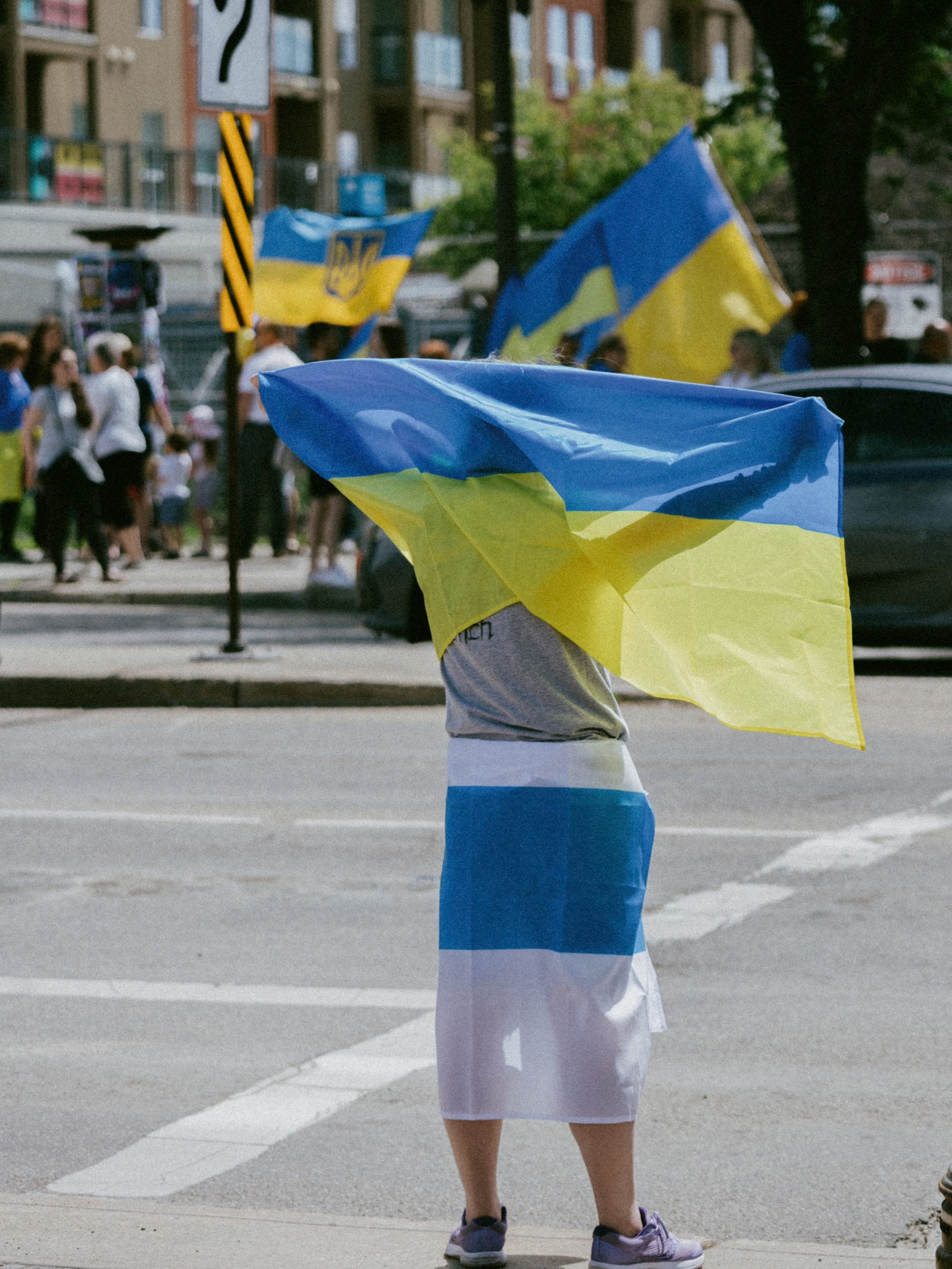 Russia is a terrorist state. Photos by Vasilisa Popil