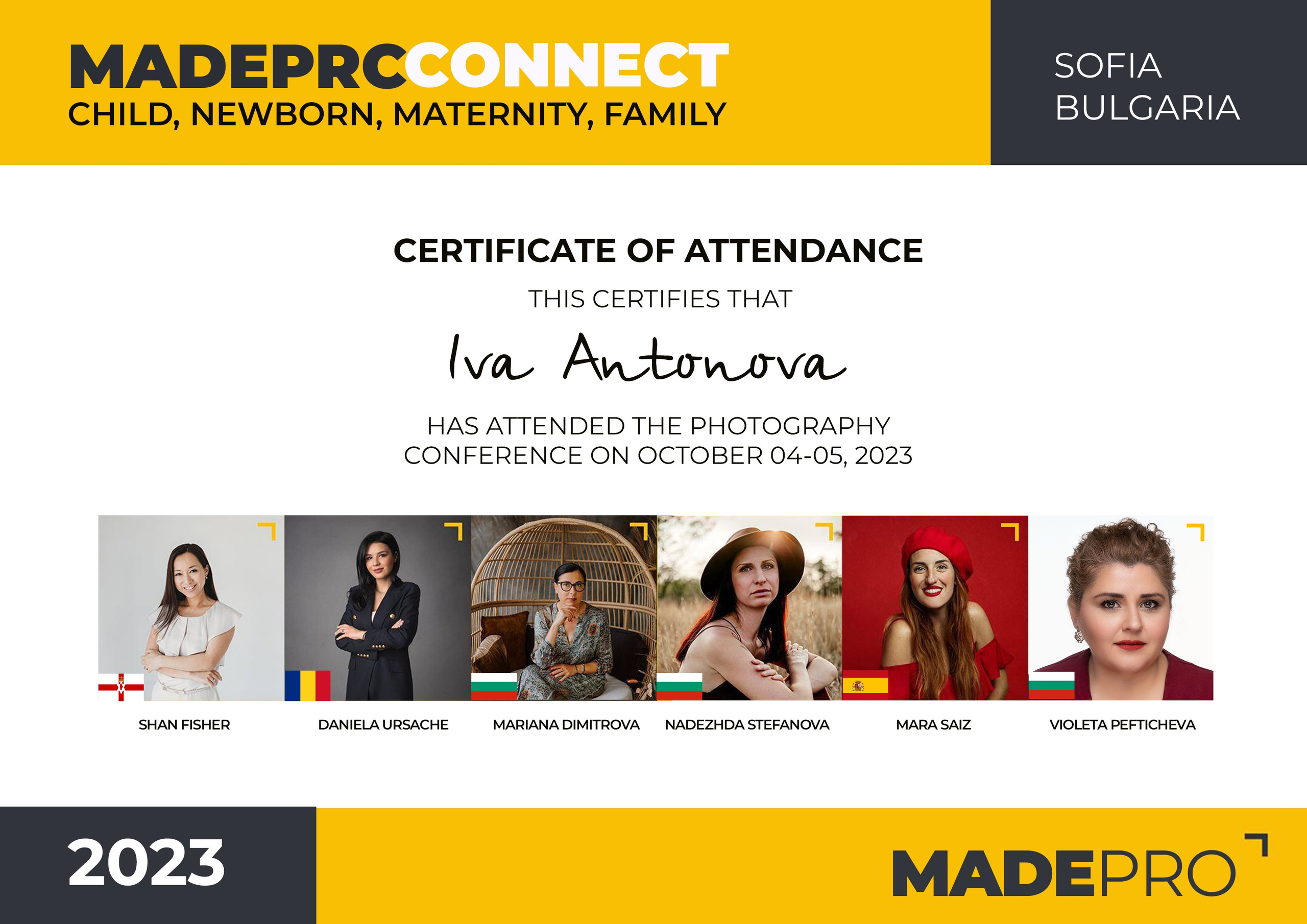 Сертификати, награди и грамоти. If Sugar Photography — Детски и семеен фотограф в София, Студентски град