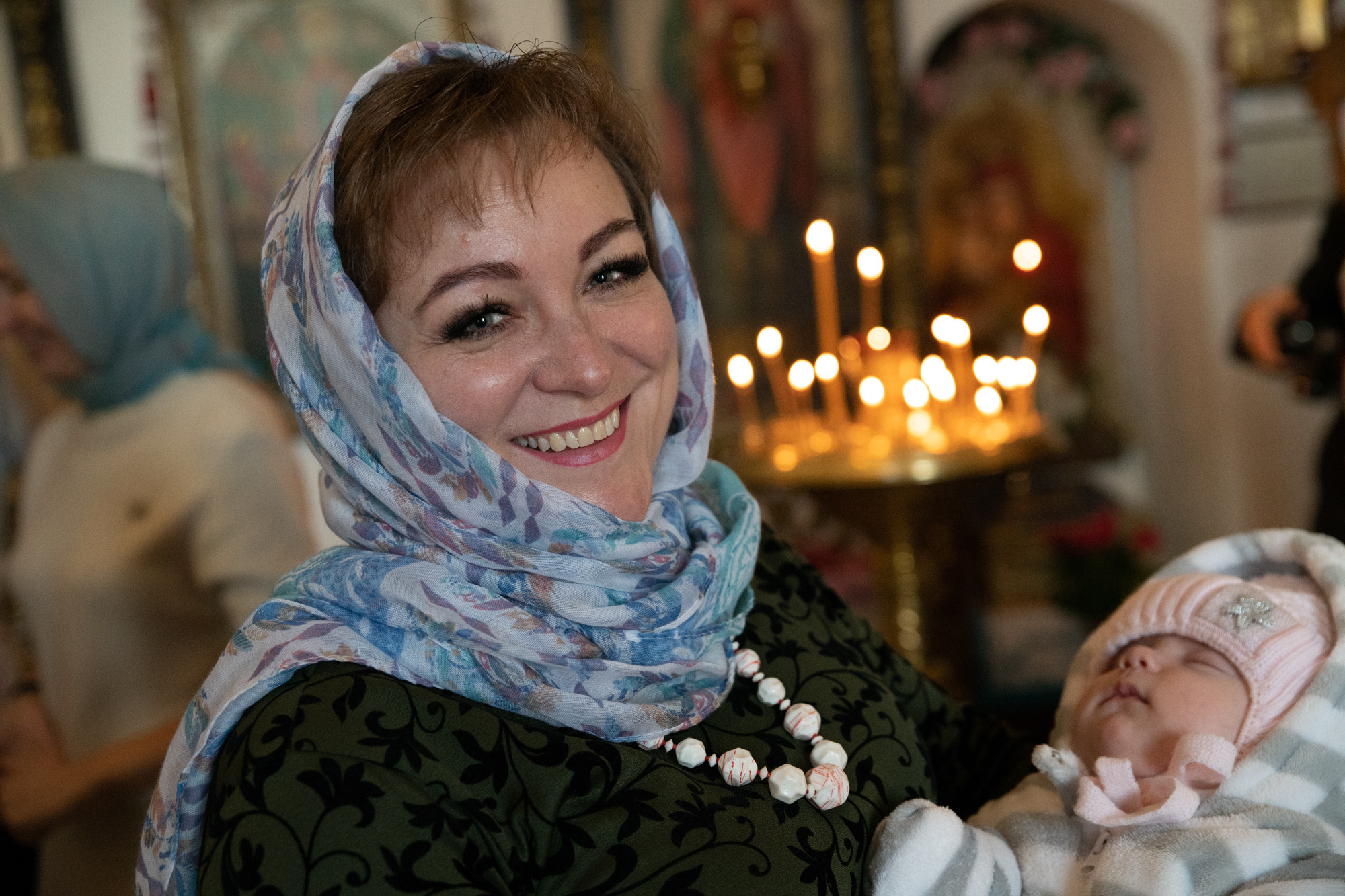 Крещение Мирона (Михайловский Златоверхий монастырь). Свадебный, Семейный, детский фотограф, а также фотограф на таинство кр