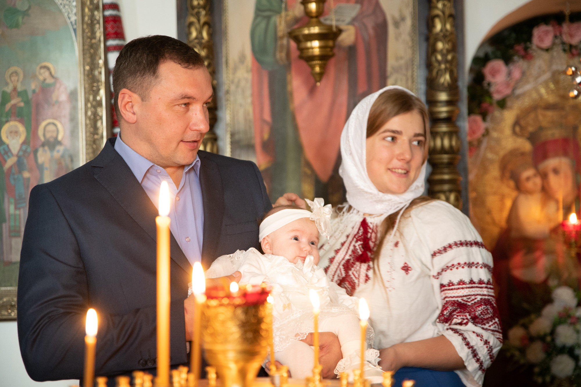 Крещение Мирона (Михайловский Златоверхий монастырь). Свадебный, Семейный, детский фотограф, а также фотограф на таинство кр