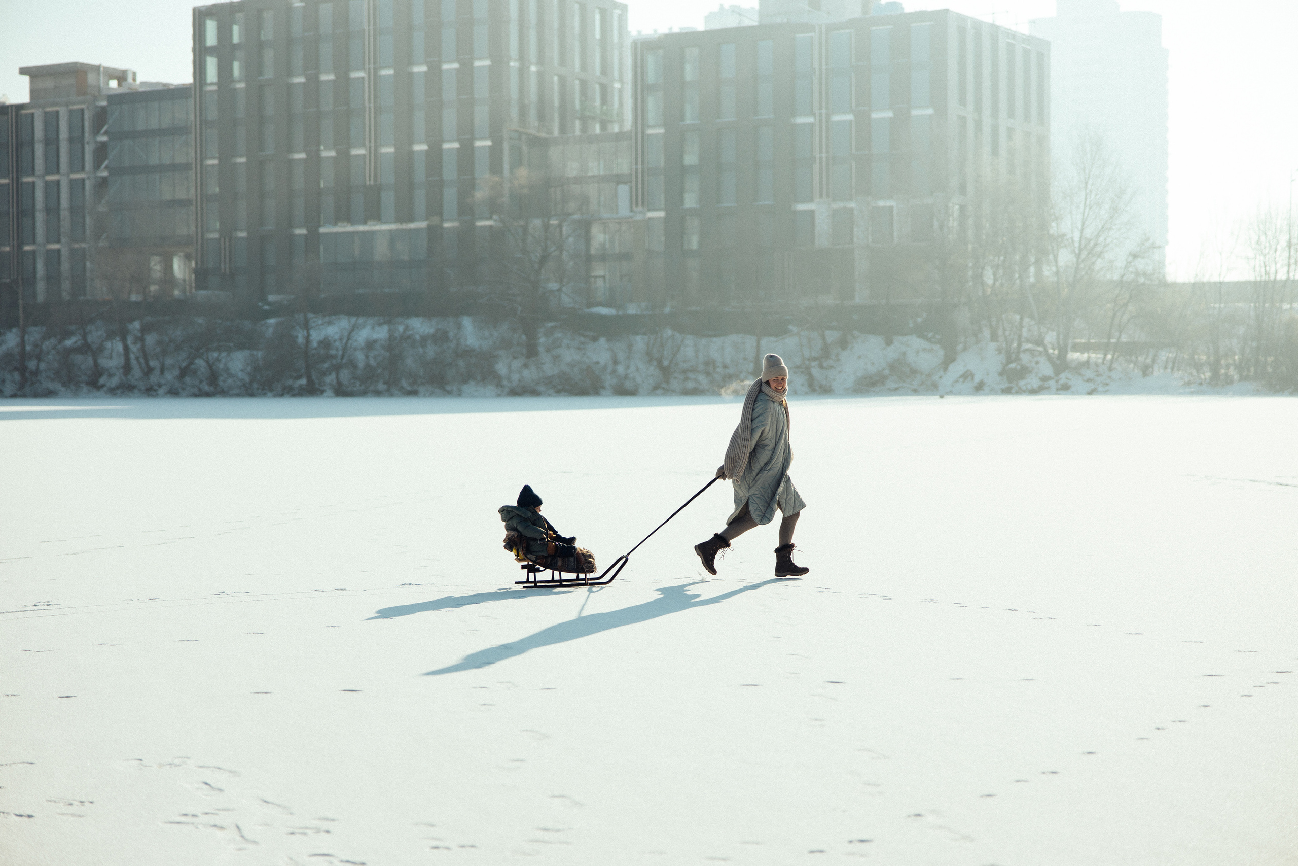 Freezing Sun Day. Every moment is special!