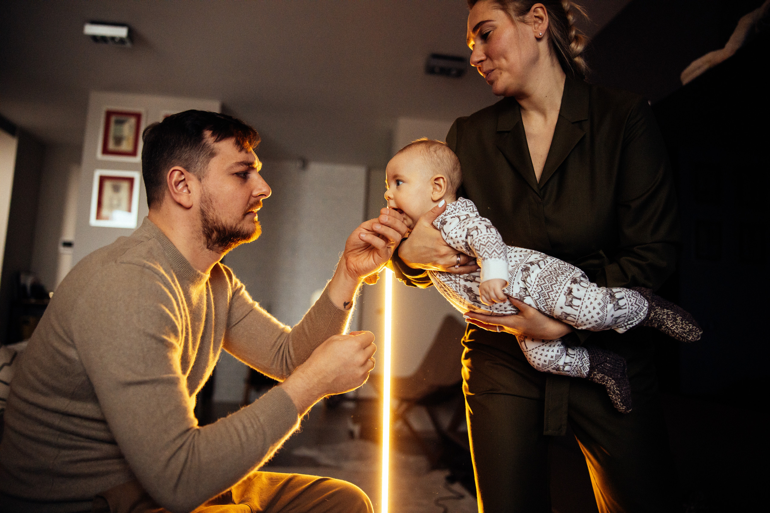 Ira, Yura, Lev. Every moment is special!