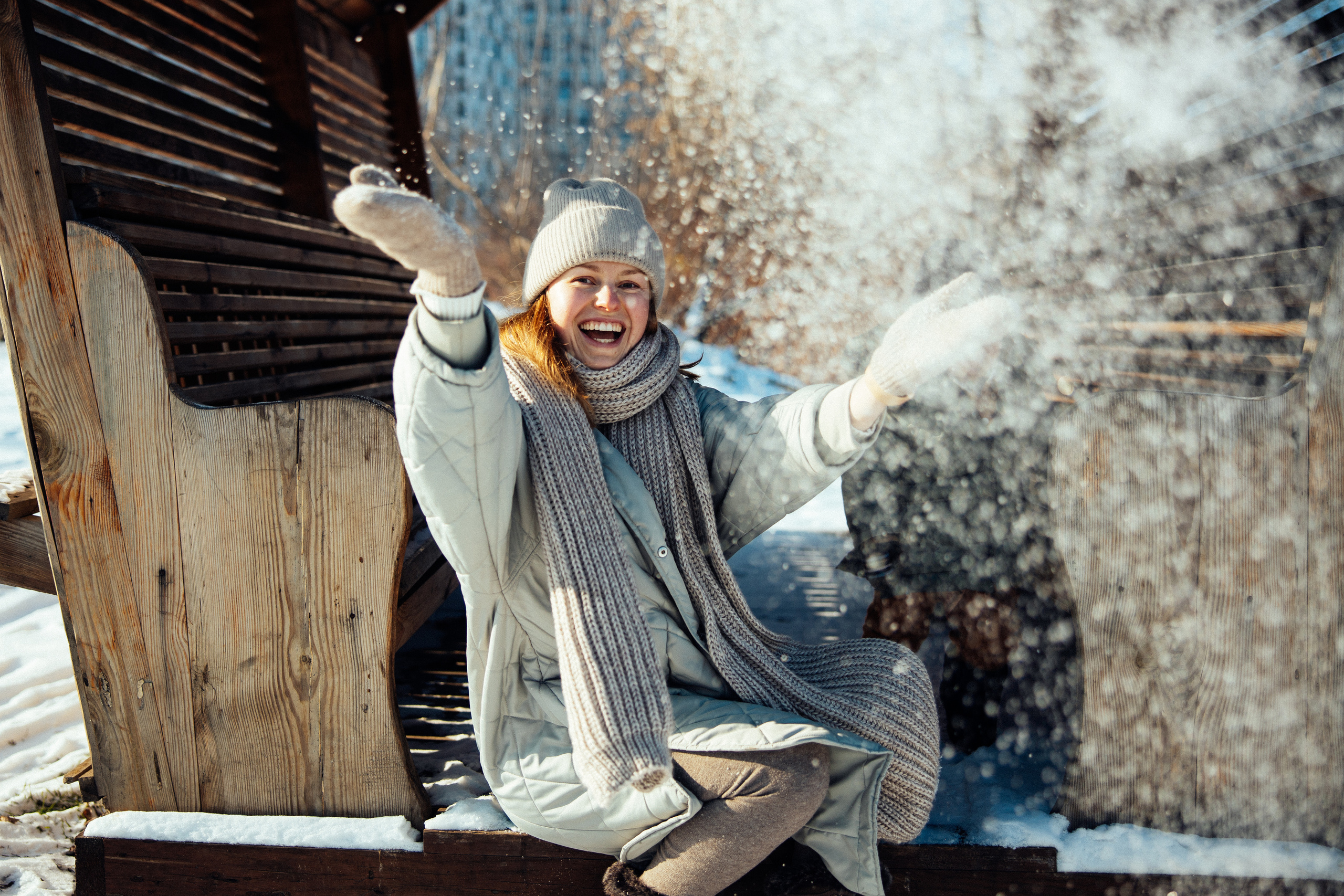 Freezing Sun Day. Every moment is special!