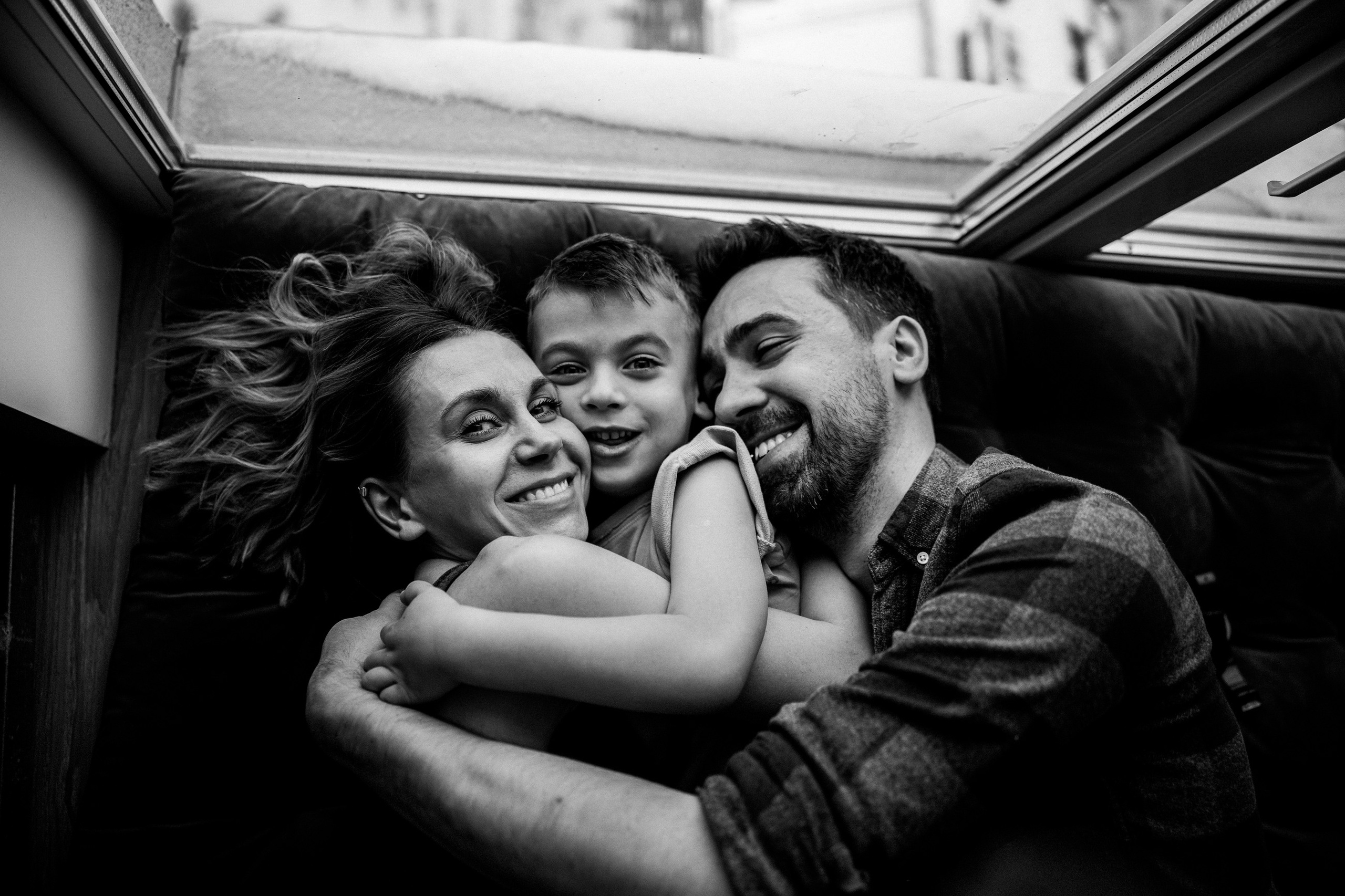 One Winter Day. Every moment is special!