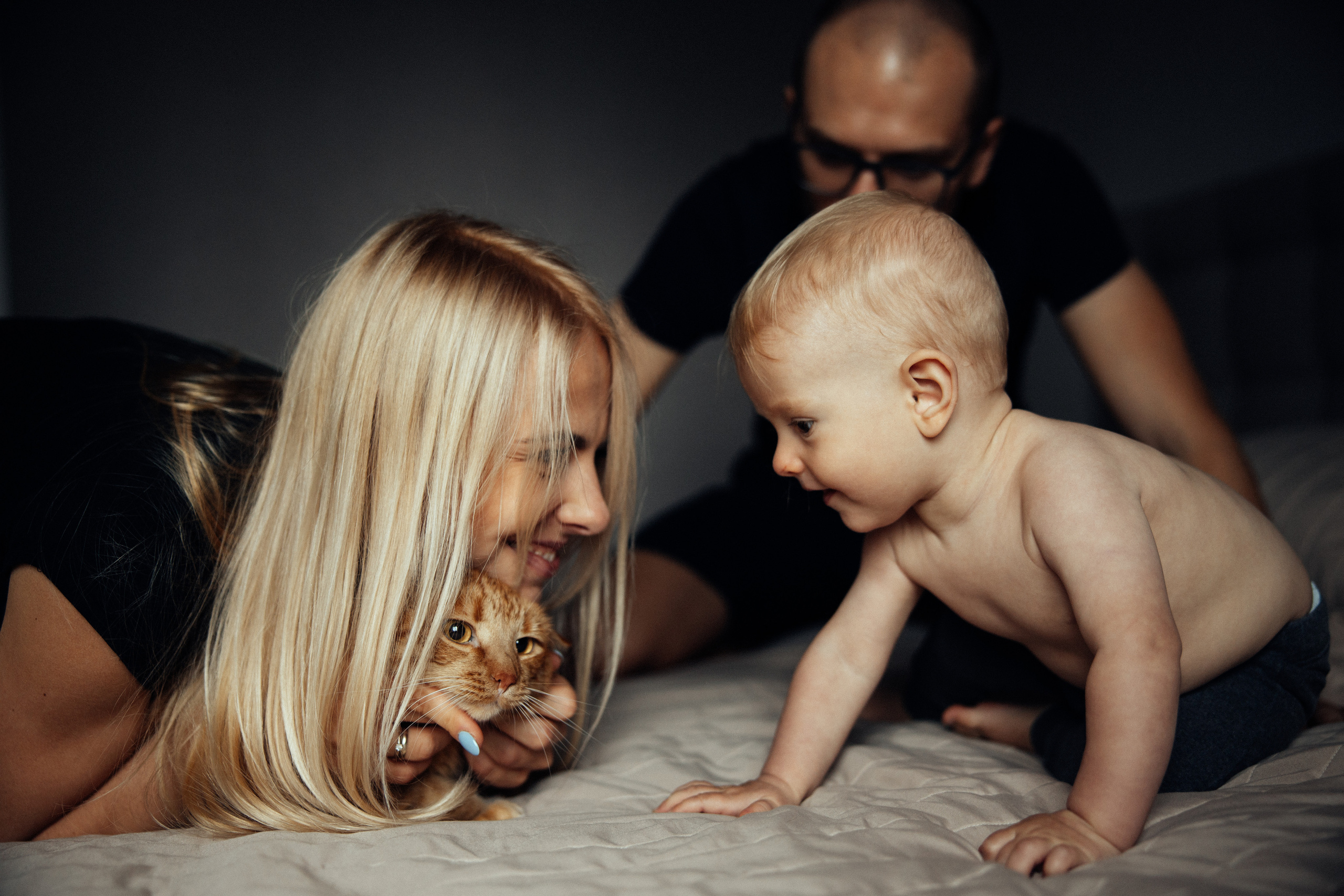 Olya, Andrey & Timur. Every moment is special!