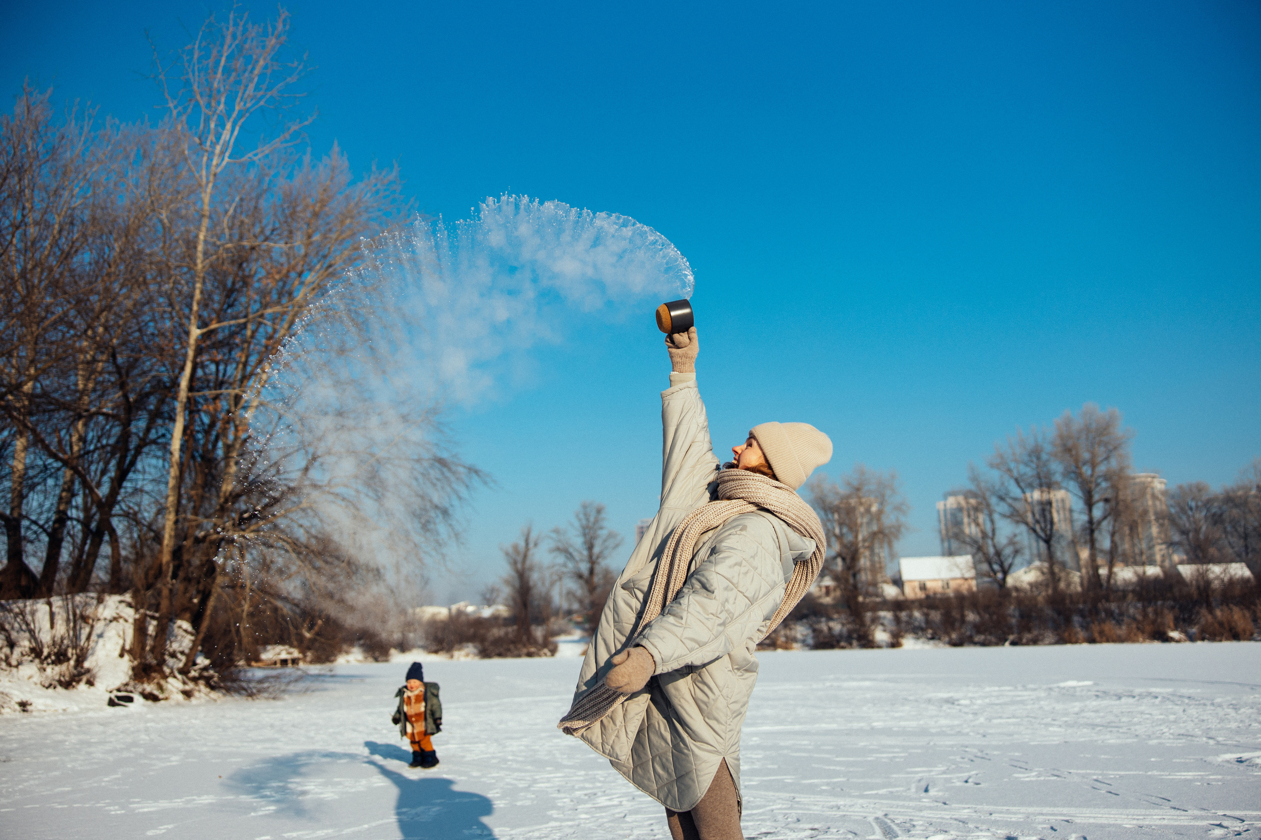 Freezing Sun Day. Every moment is special!