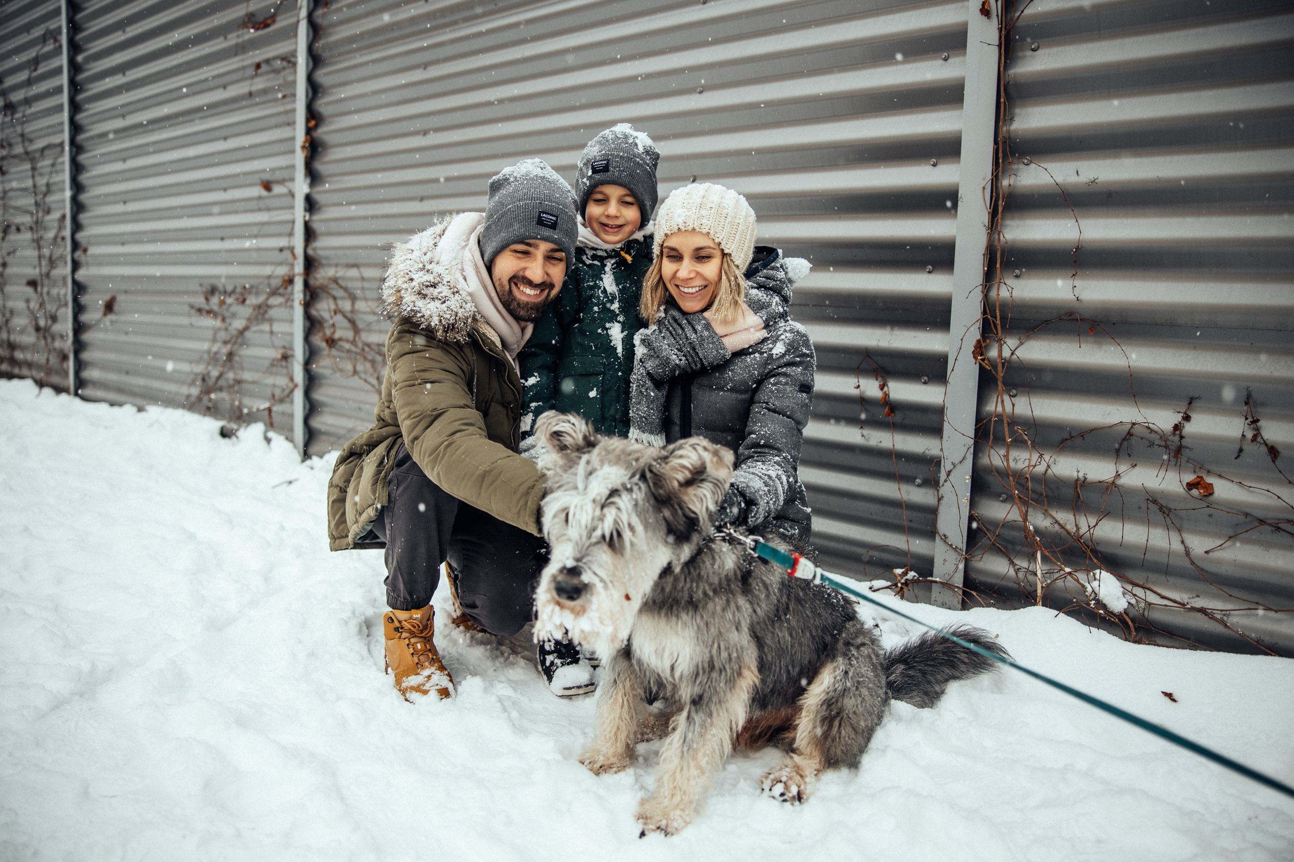 One Winter Day. Every moment is special!