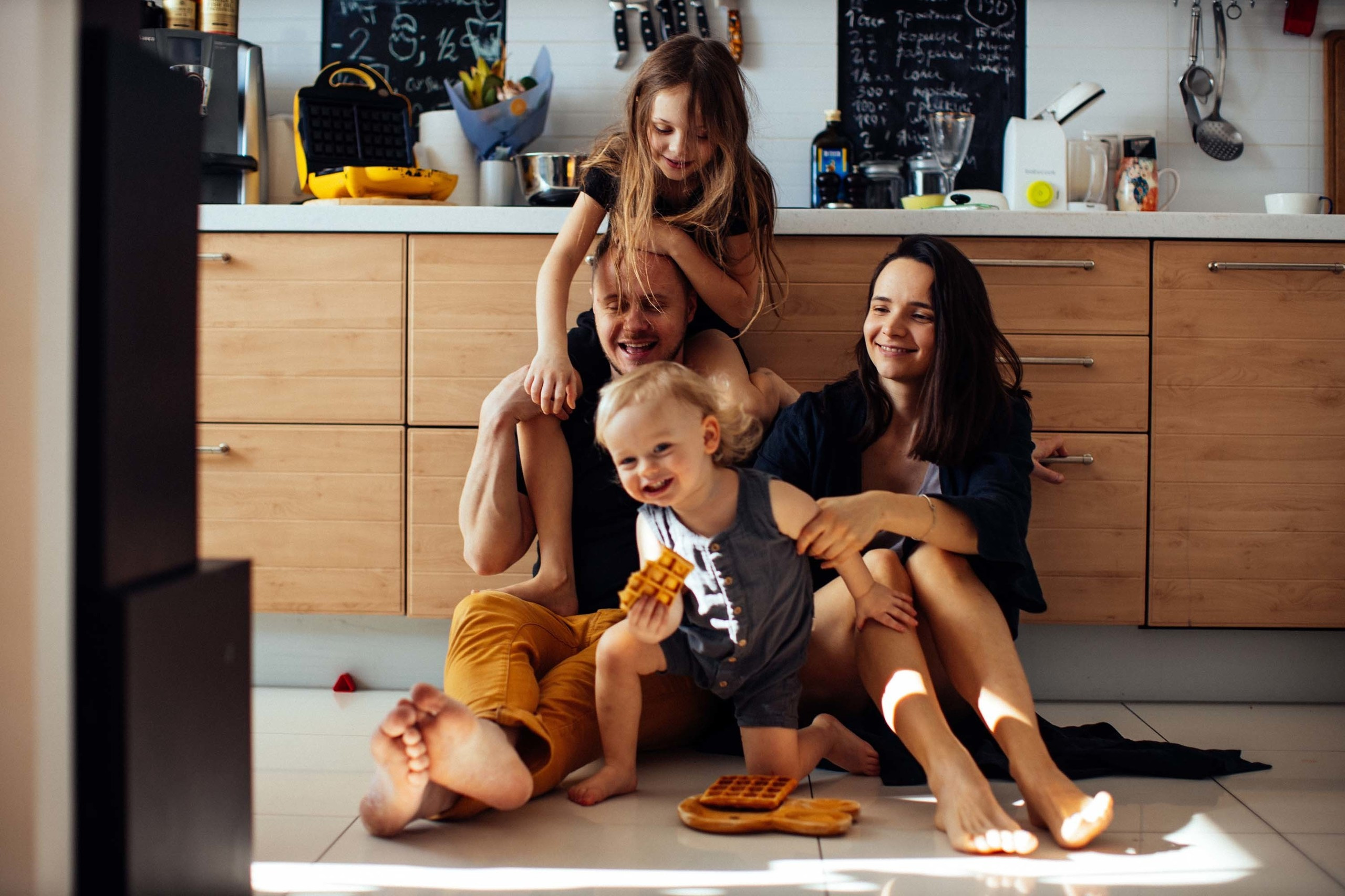 Sunday Waffles. Every moment is special!