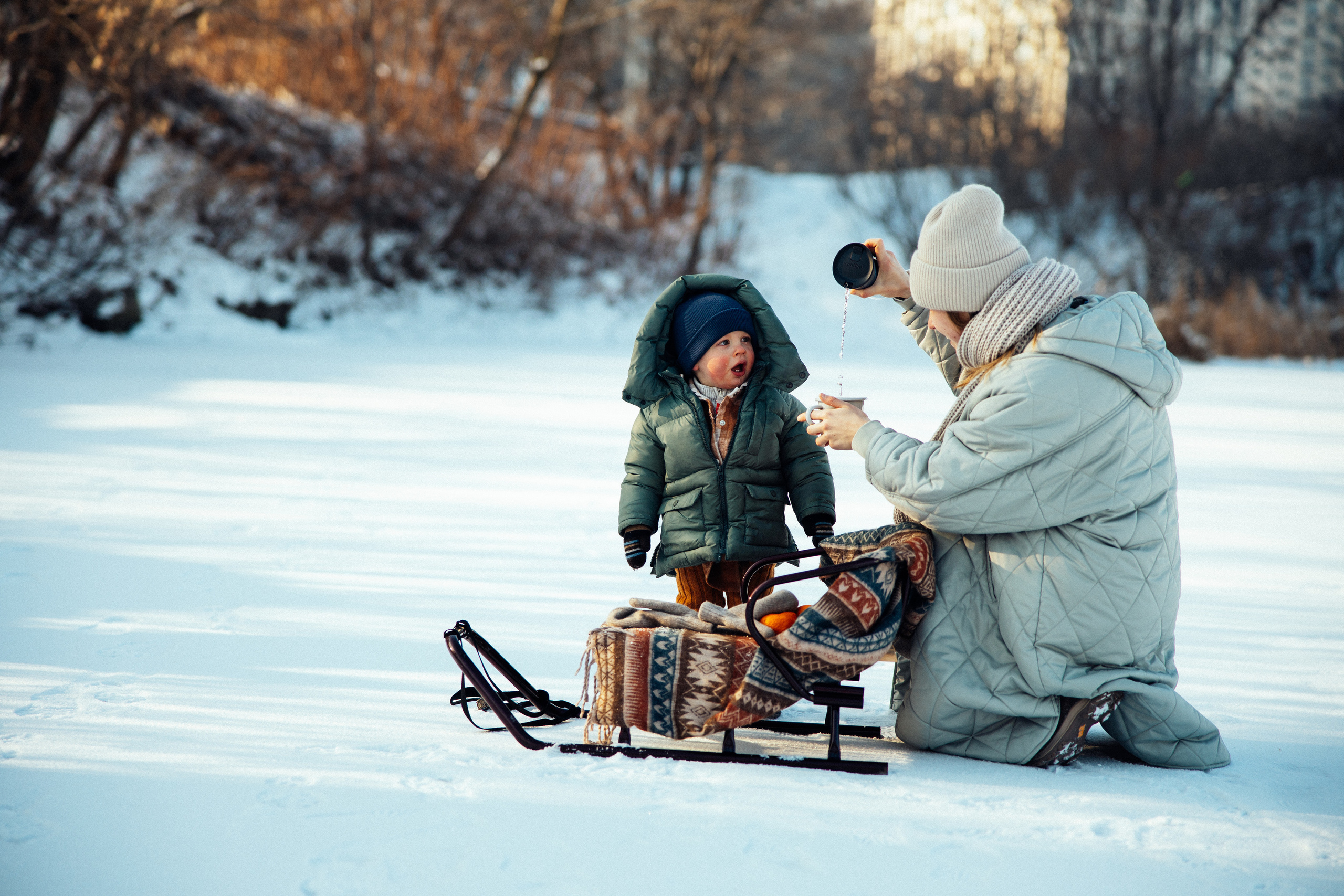 Freezing Sun Day. Every moment is special!