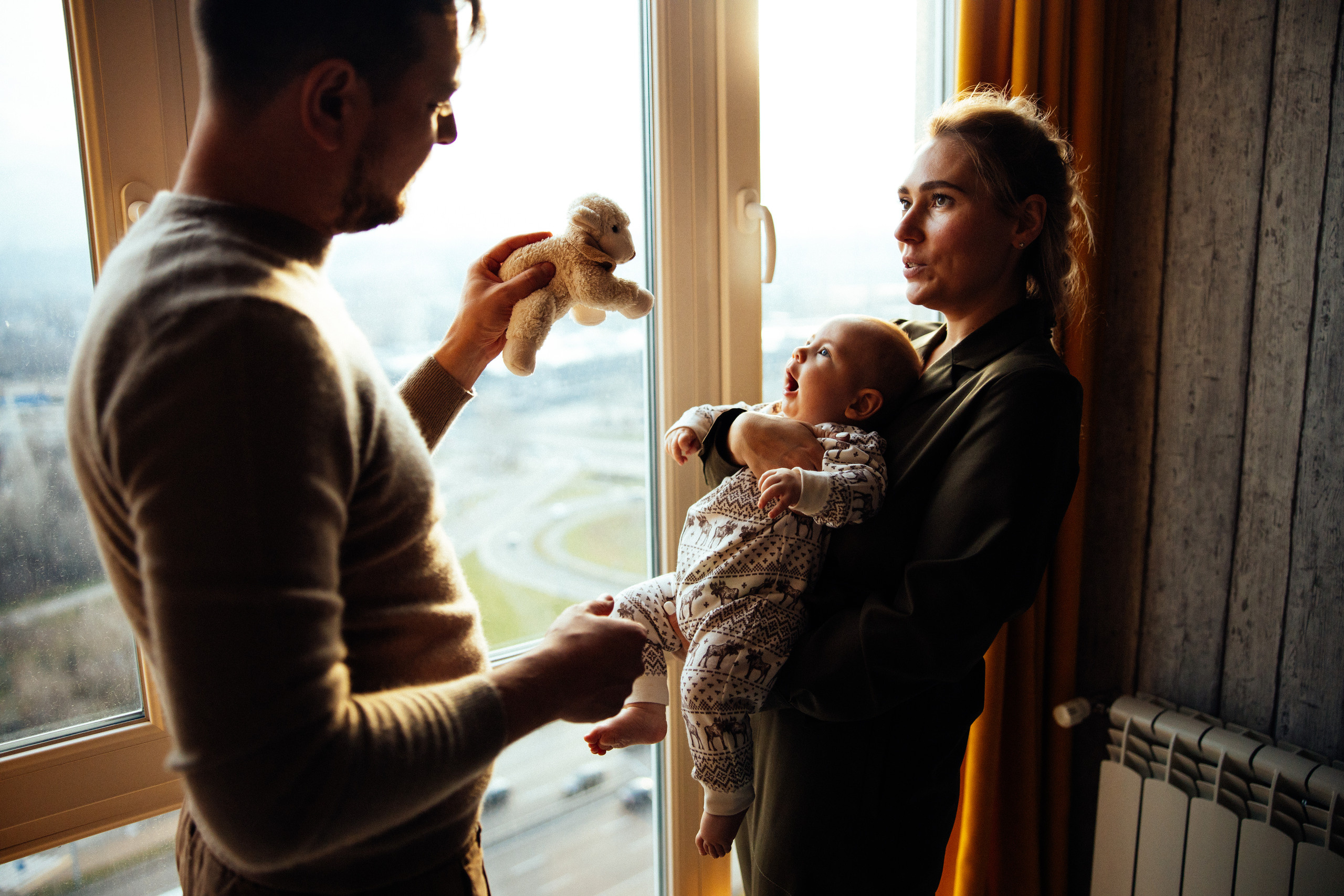 Ira, Yura, Lev. Every moment is special!