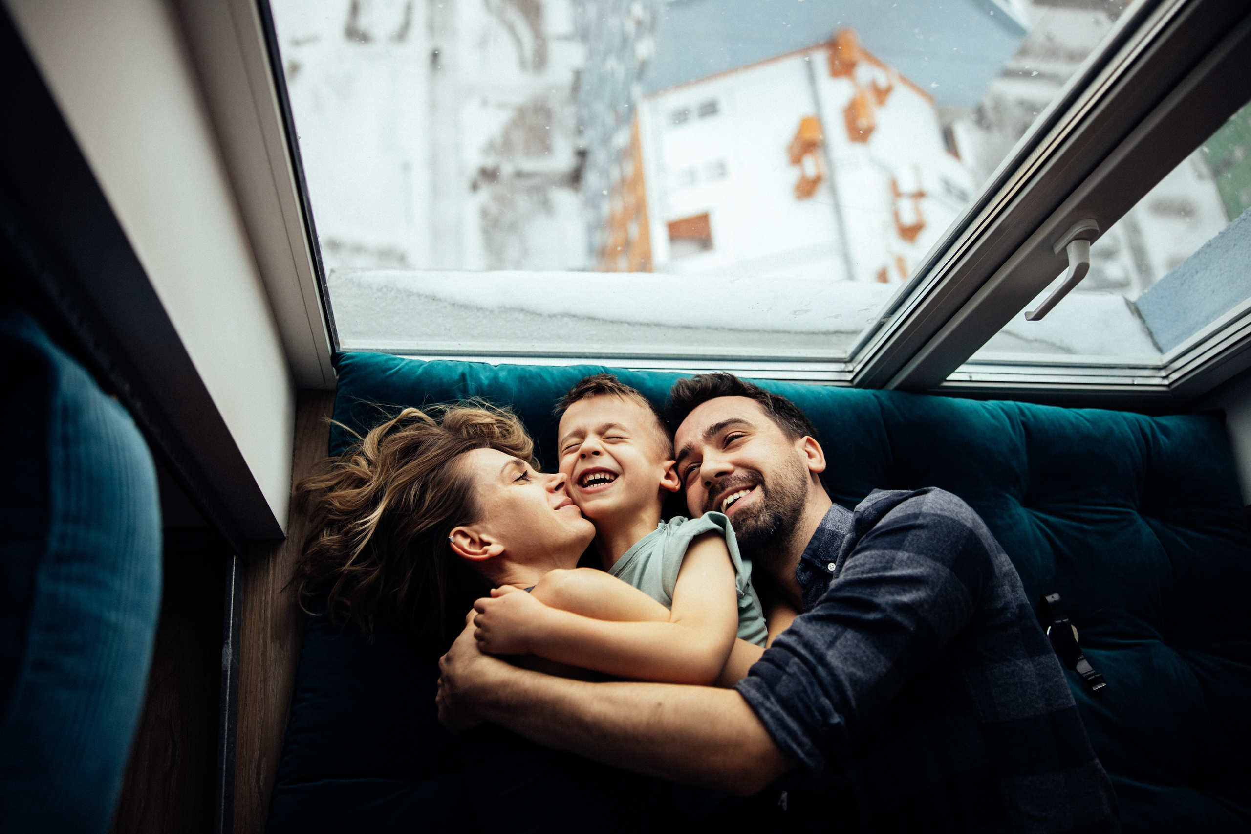 One Winter Day. Every moment is special!